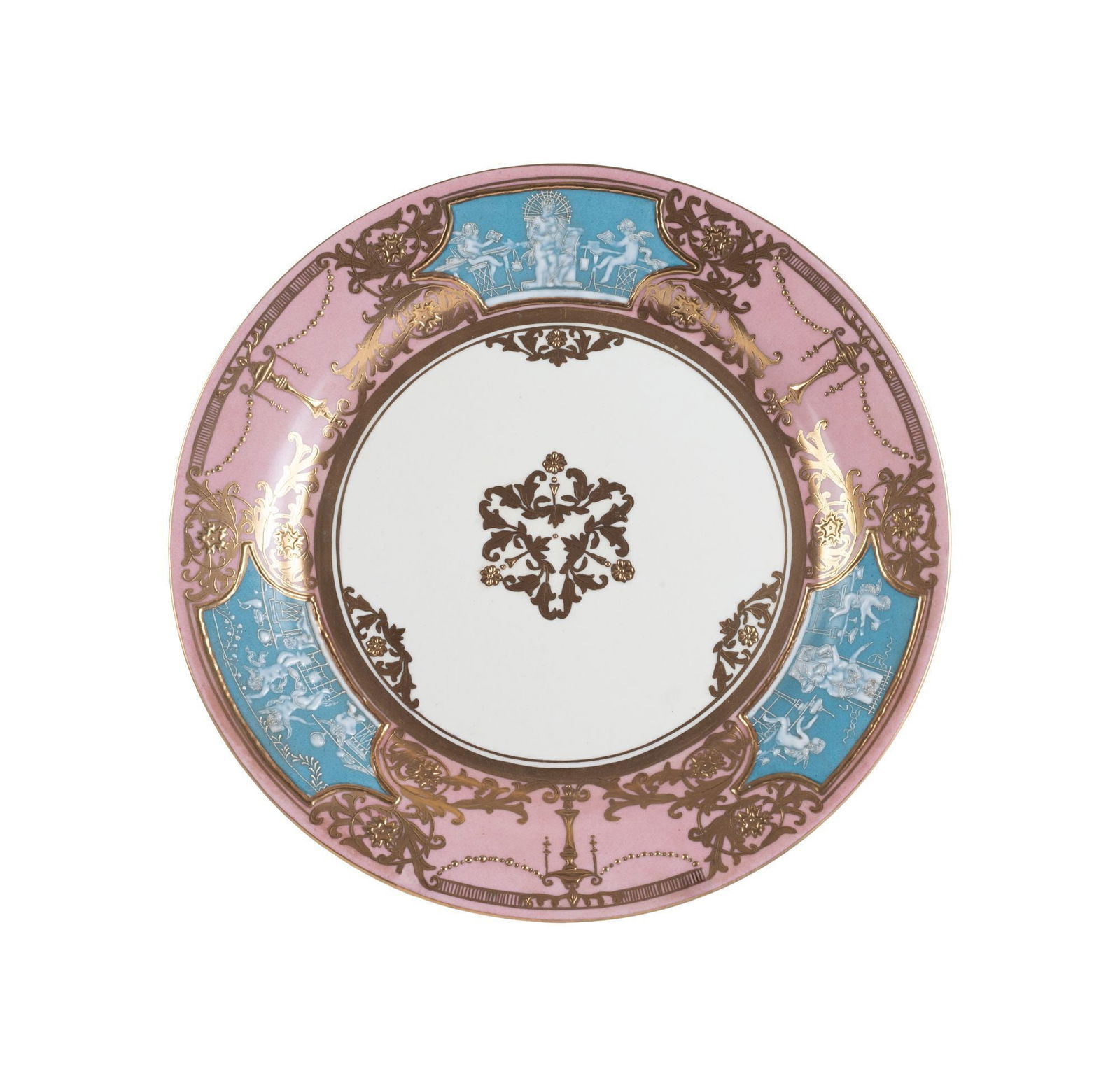 Whoopi Goldberg | Modern Minton Tri-Panel Pate-sur-Pate Serving Plate (1 of 4)