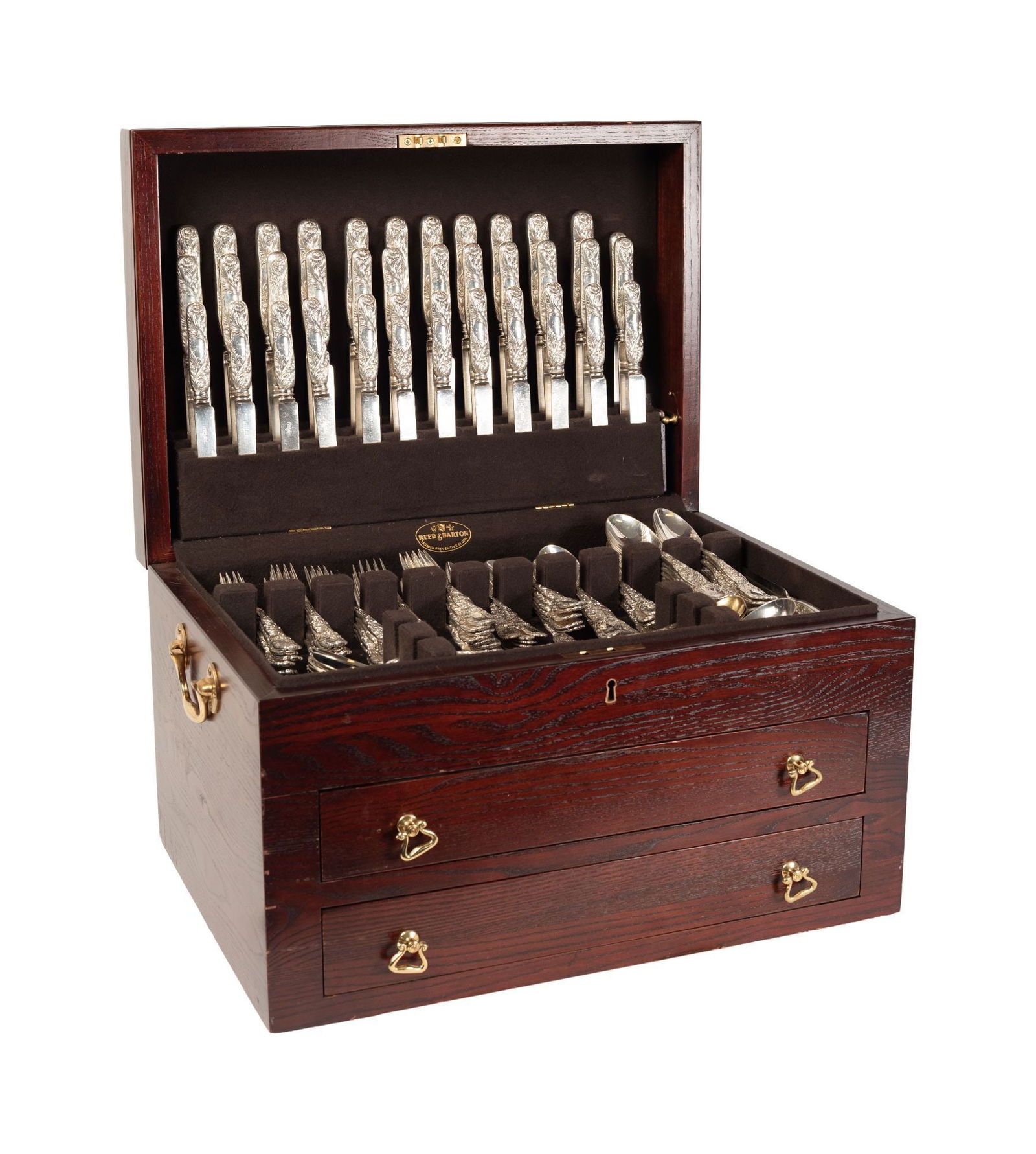 Whoopi Goldberg | Tiffany & Co. Chrysanthemum Pattern Sterling Flatware Service (1 of 3)