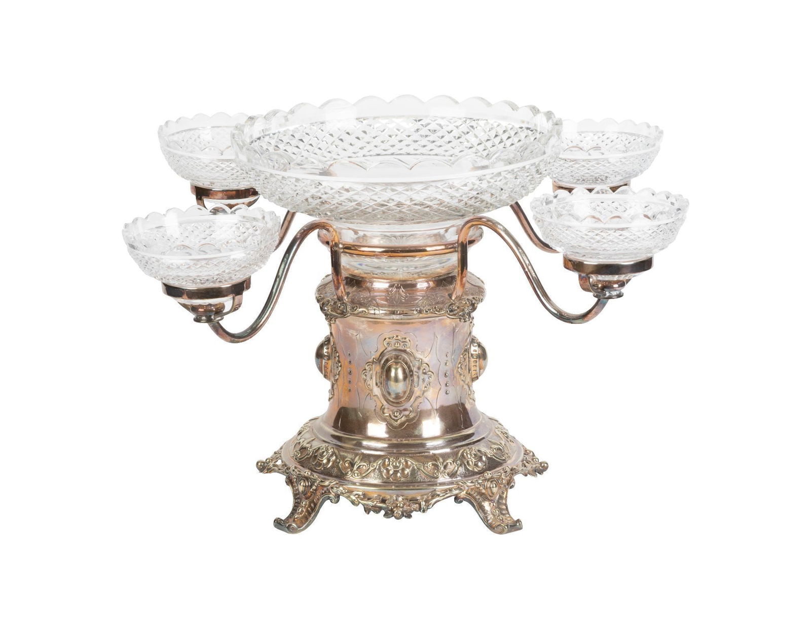 Whoopi Goldberg | 19th Century Silver Plated Epergne (1 of 1)