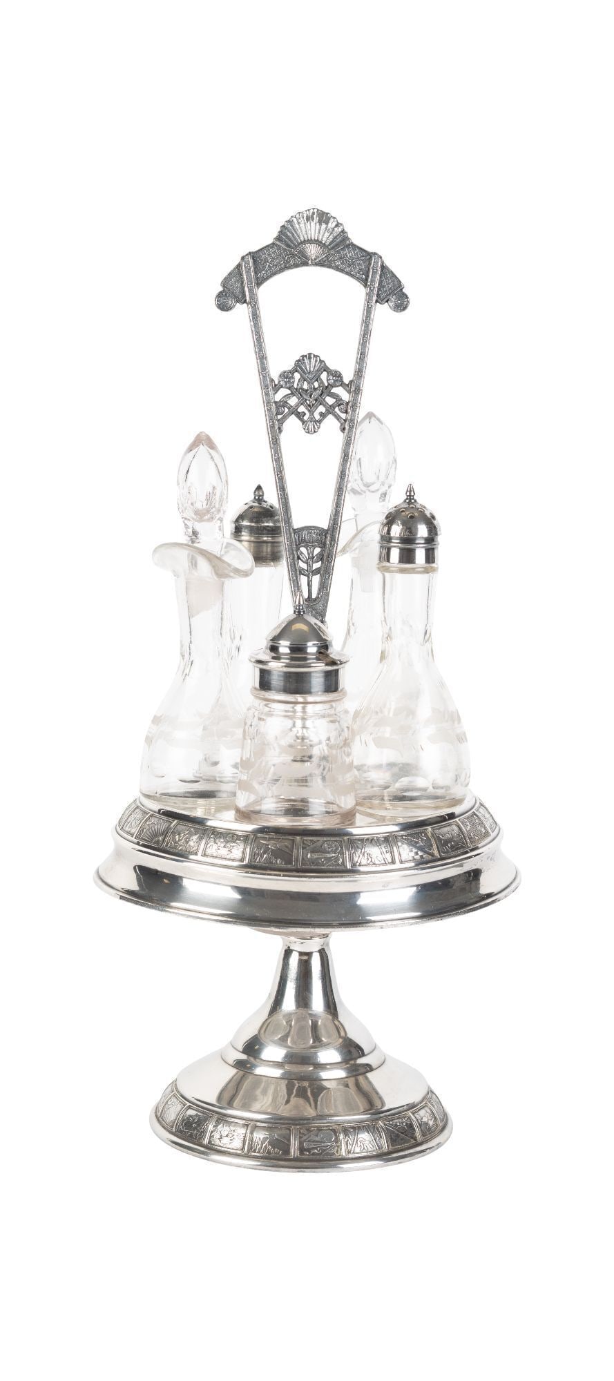 Whoopi Goldberg | Victorian Silver Plated Cruet set (1 of 3)