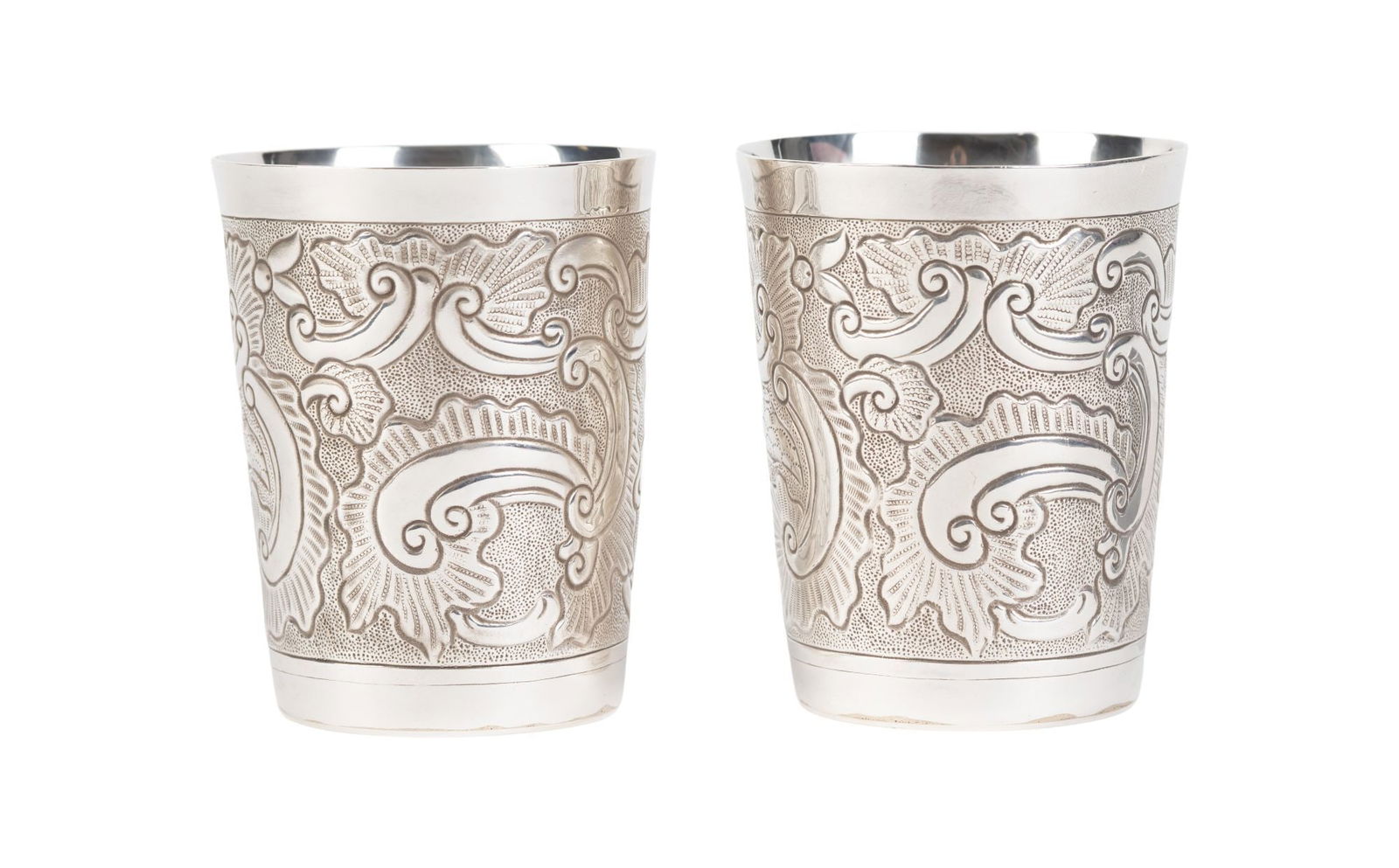 Whoopi Goldberg | Tiffany & Co. Pair of Sterling Kiddush Cups (1 of 3)