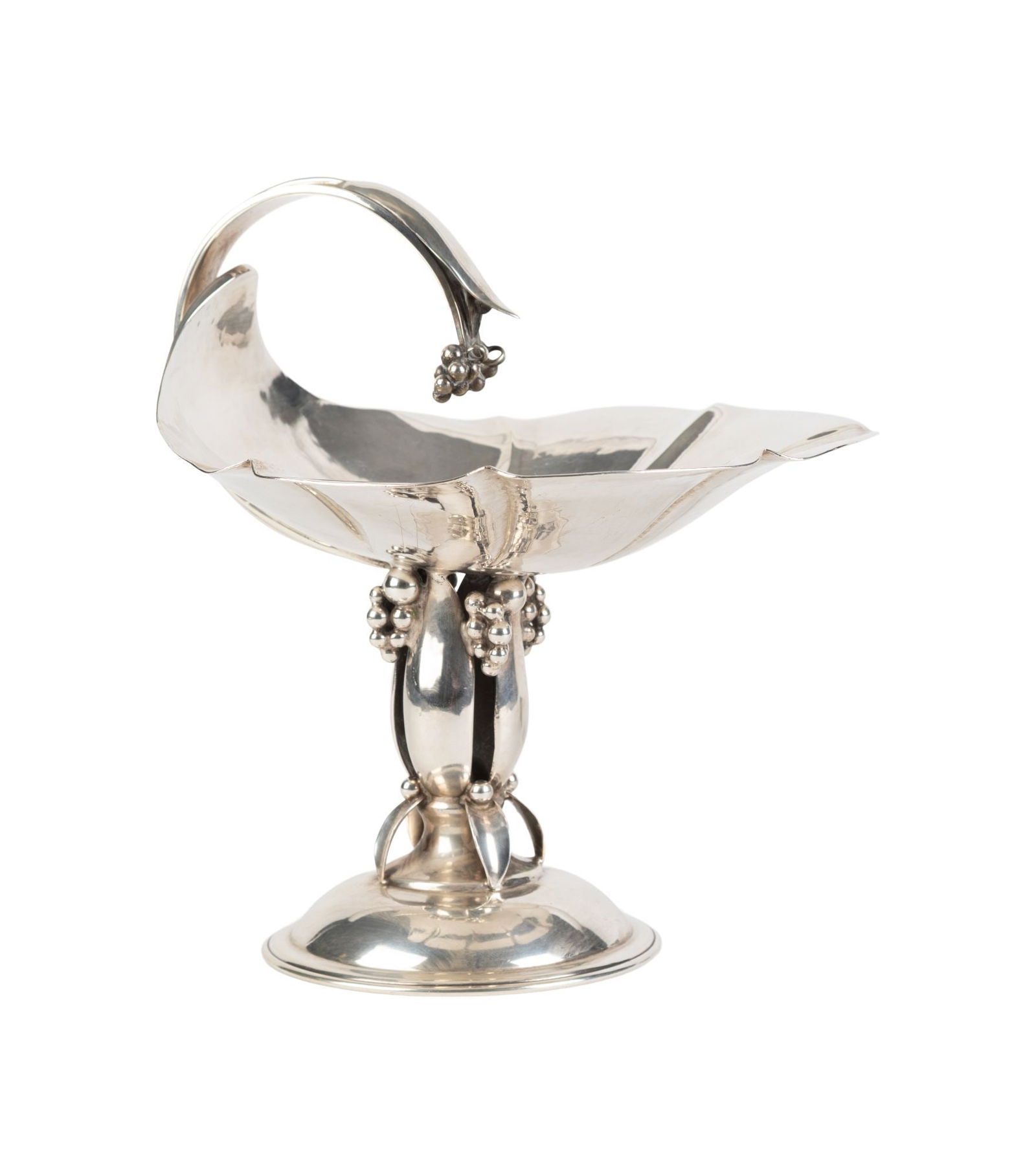 Whoopi Goldberg | Carl Poul Petersen Sterling Lilypad and Berries Compote (1 of 3)