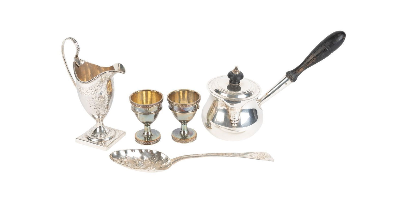 Whoopi Goldberg | Assorted Georgian Sterling Table Articles (1 of 4)