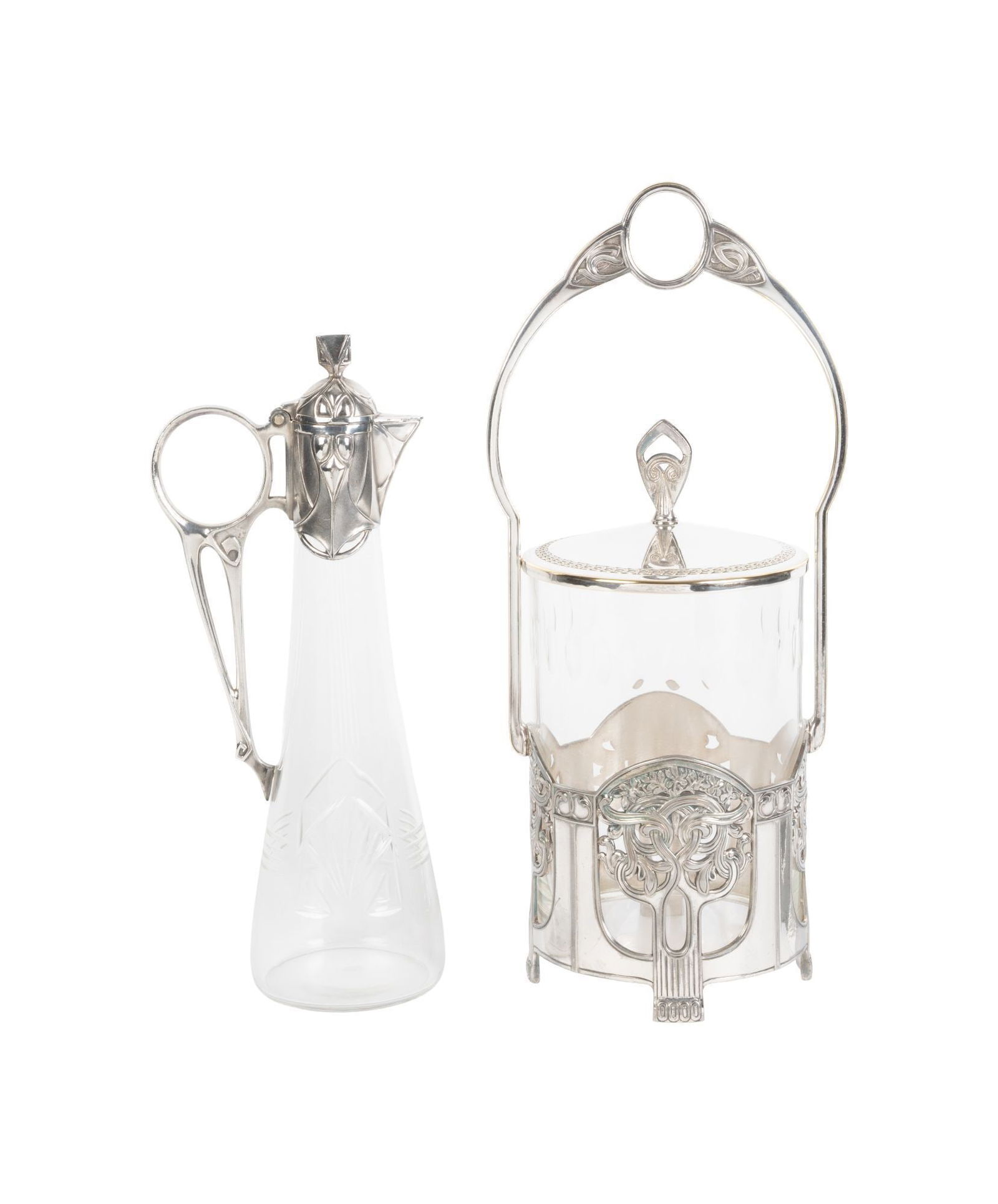 Whoopi Goldberg | WMF Art Nouveau Biscuit Barrel and Decanter (1 of 3)