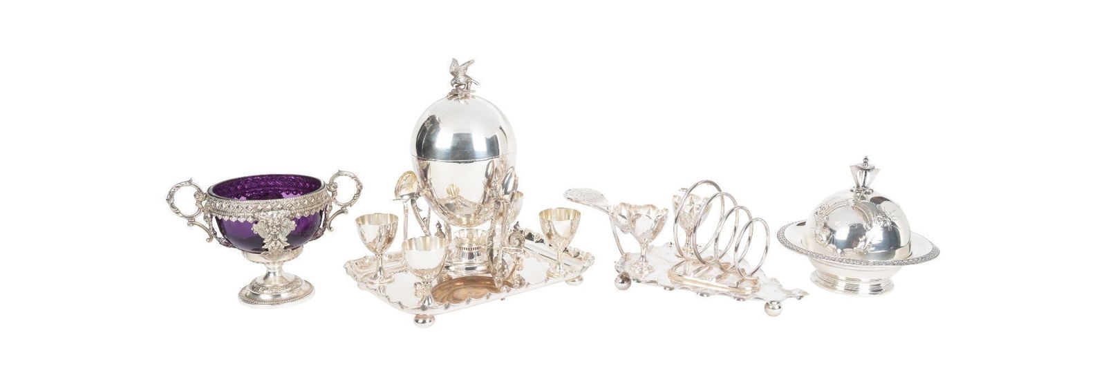 Whoopi Goldberg | Four Victorian Breakfast Tableware Articles (1 of 8)