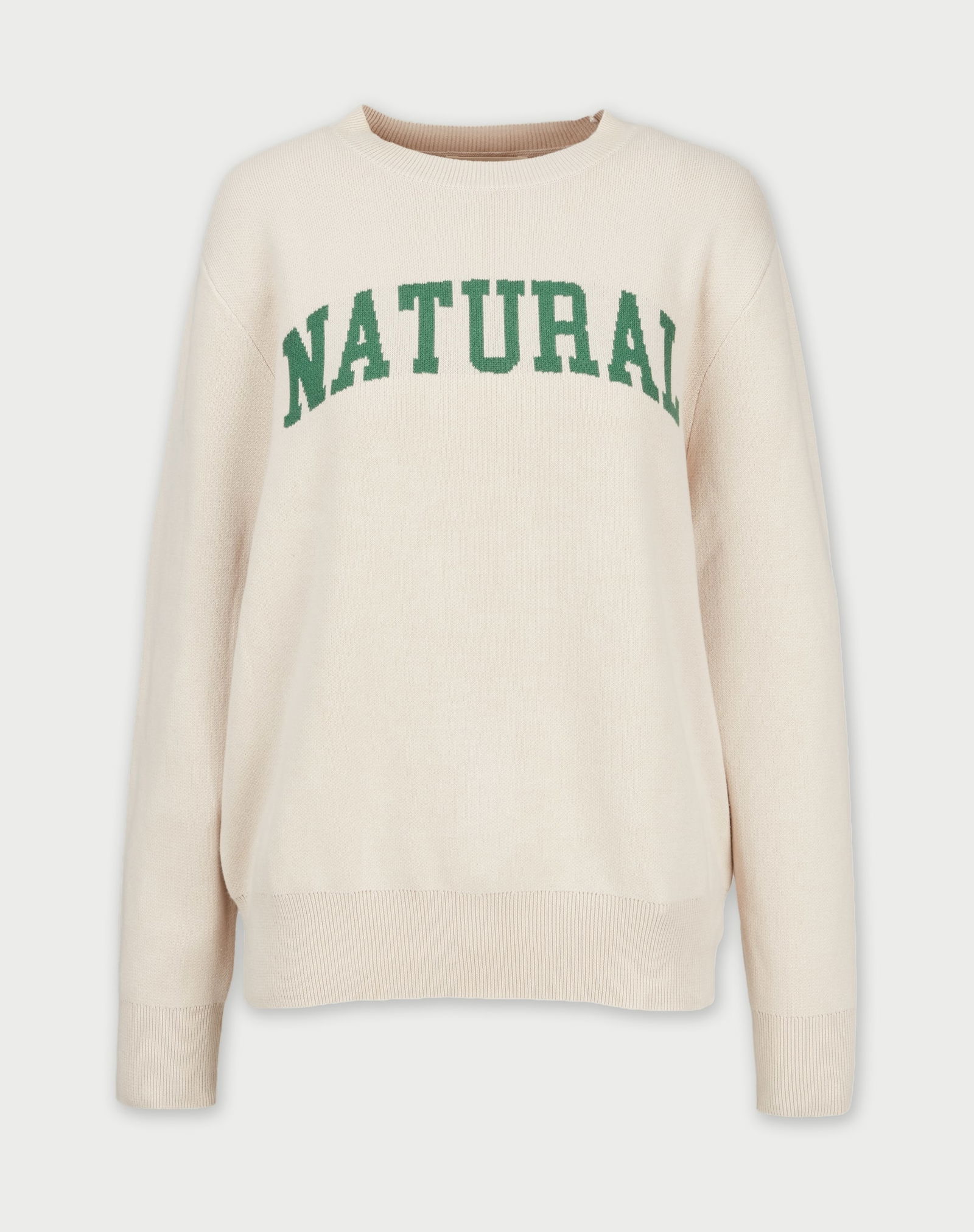 Gwyneth Paltrow | Museum of Peace and Quiet Sweatshirt: A crewneck sweater from the Museum of Peace & Quiet (MOPQ), from the collection of Gwyneth Paltrow.The sweater is 100% cotton in a soft white. The relaxed, slightly oversized fit is paired with fine r