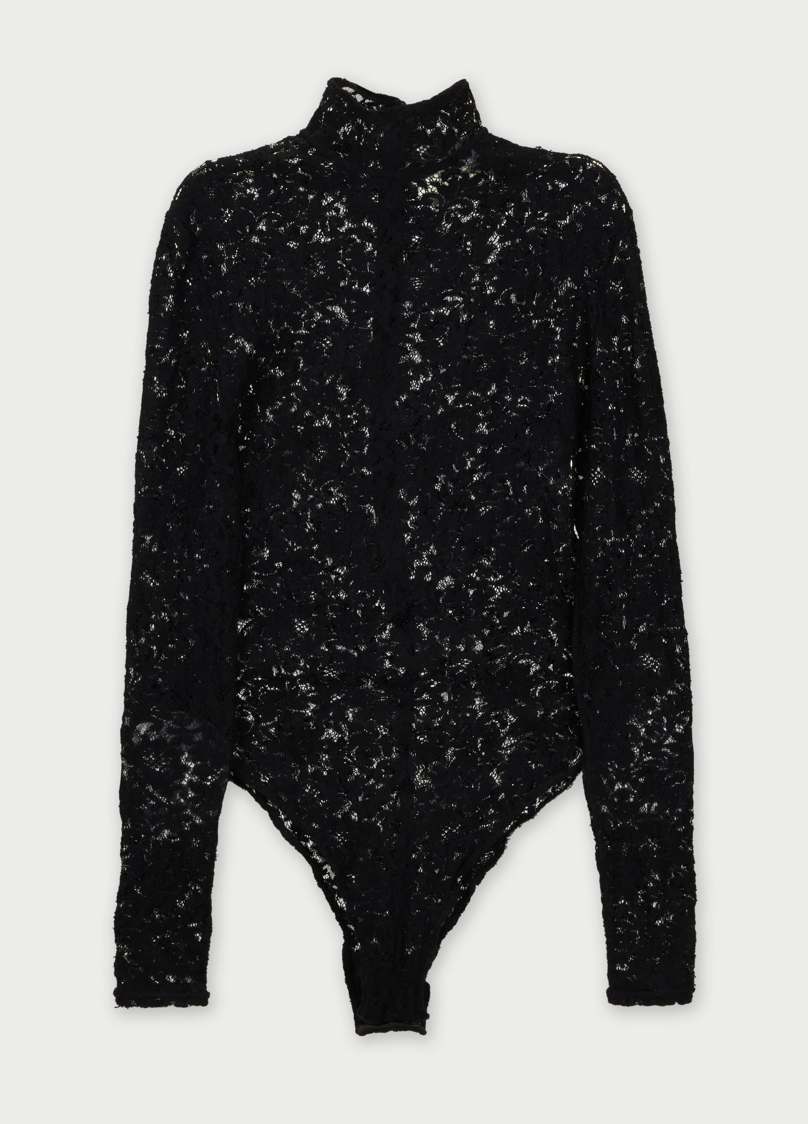 Givenchy | Alexander McQueen Era Black Lace Body-Suit (1 of 4)
