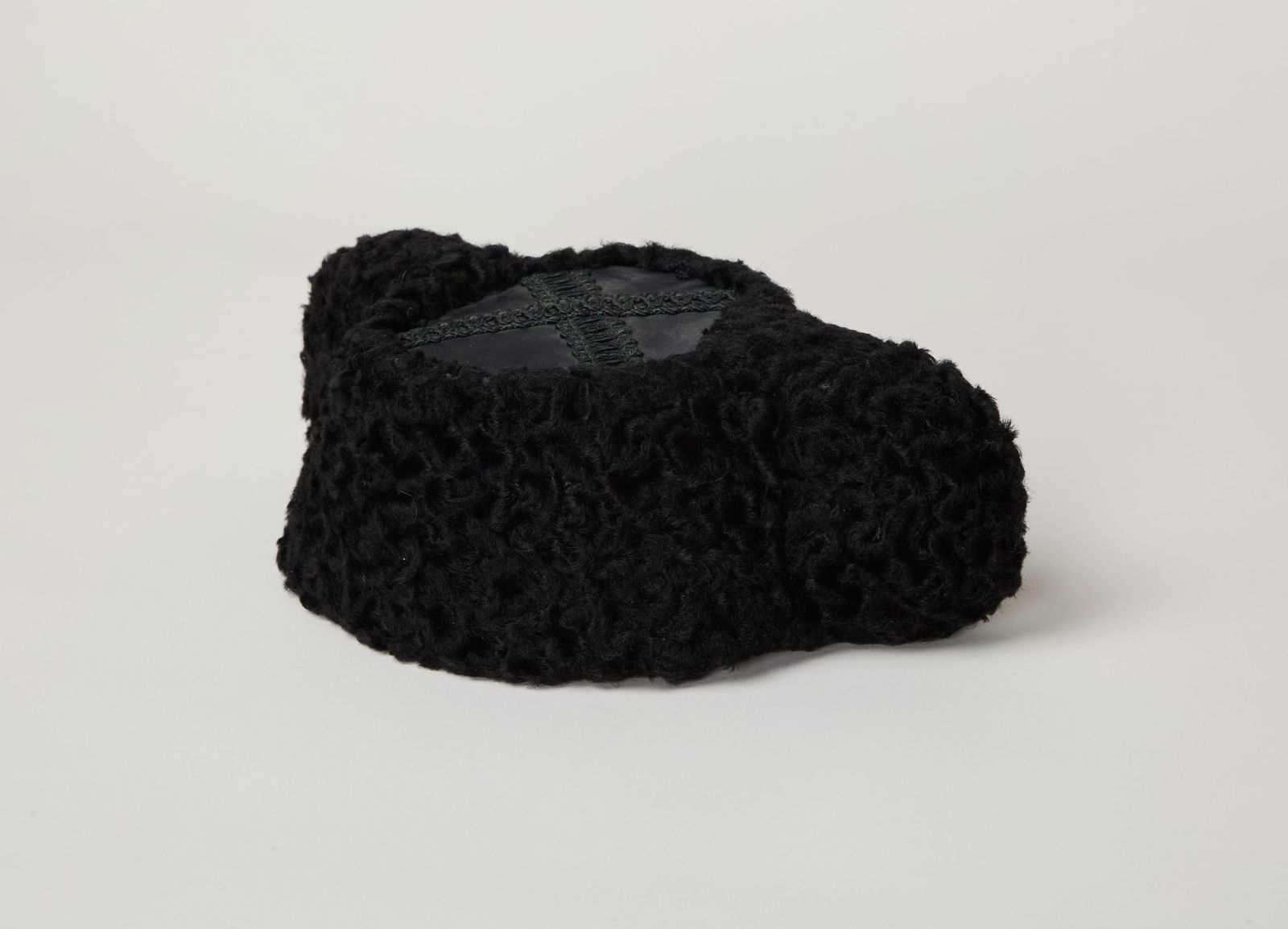 Givenchy | 1996 Fall Runway by John Galliano Astrakhan Lamb Fur Matador Hat (1 of 9)