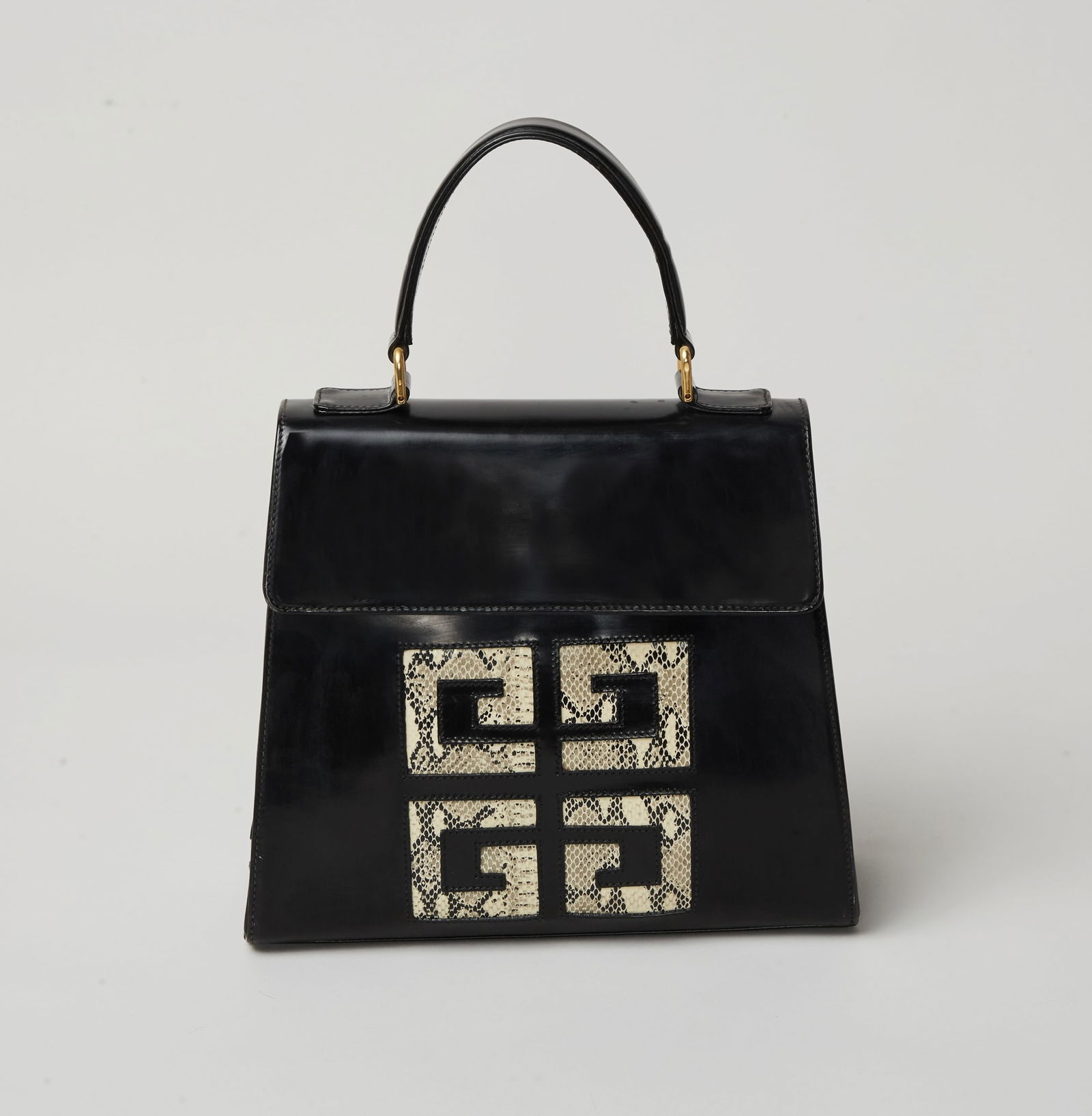 Givenchy | Alexander McQueen Mirrored Leather Sample Handbag  - 2