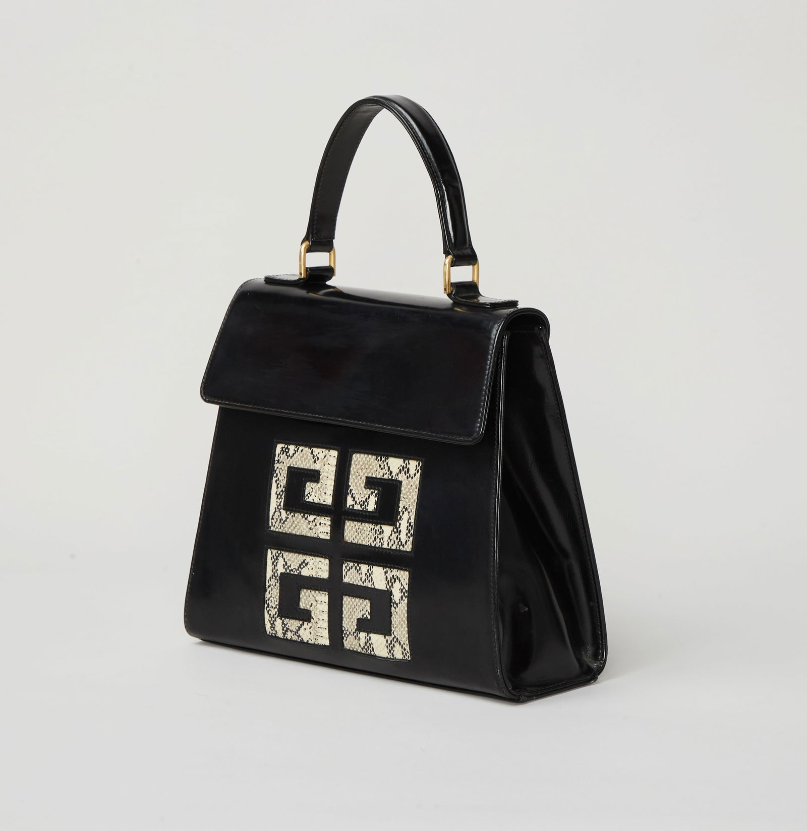 Givenchy | Alexander McQueen Mirrored Leather Sample Handbag  - 3