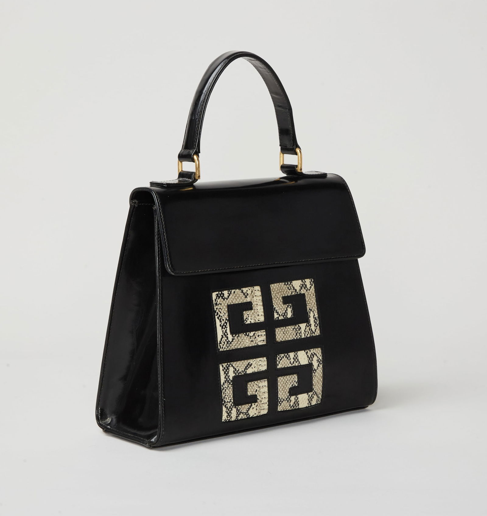 Givenchy | Alexander McQueen Mirrored Leather Sample Handbag  - 5