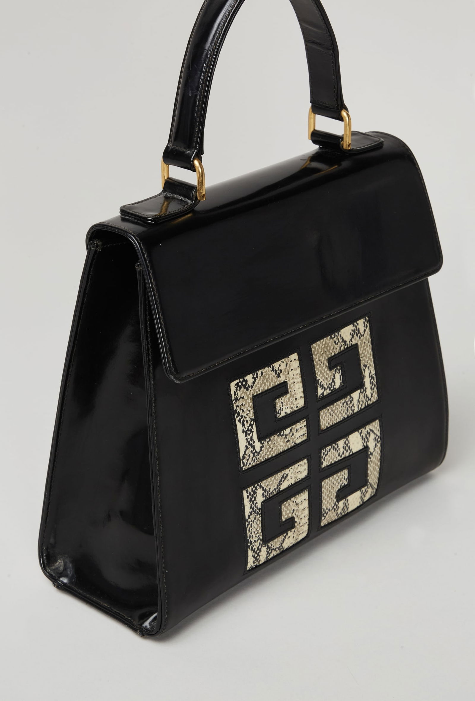 Givenchy | Alexander McQueen Mirrored Leather Sample Handbag  - 6