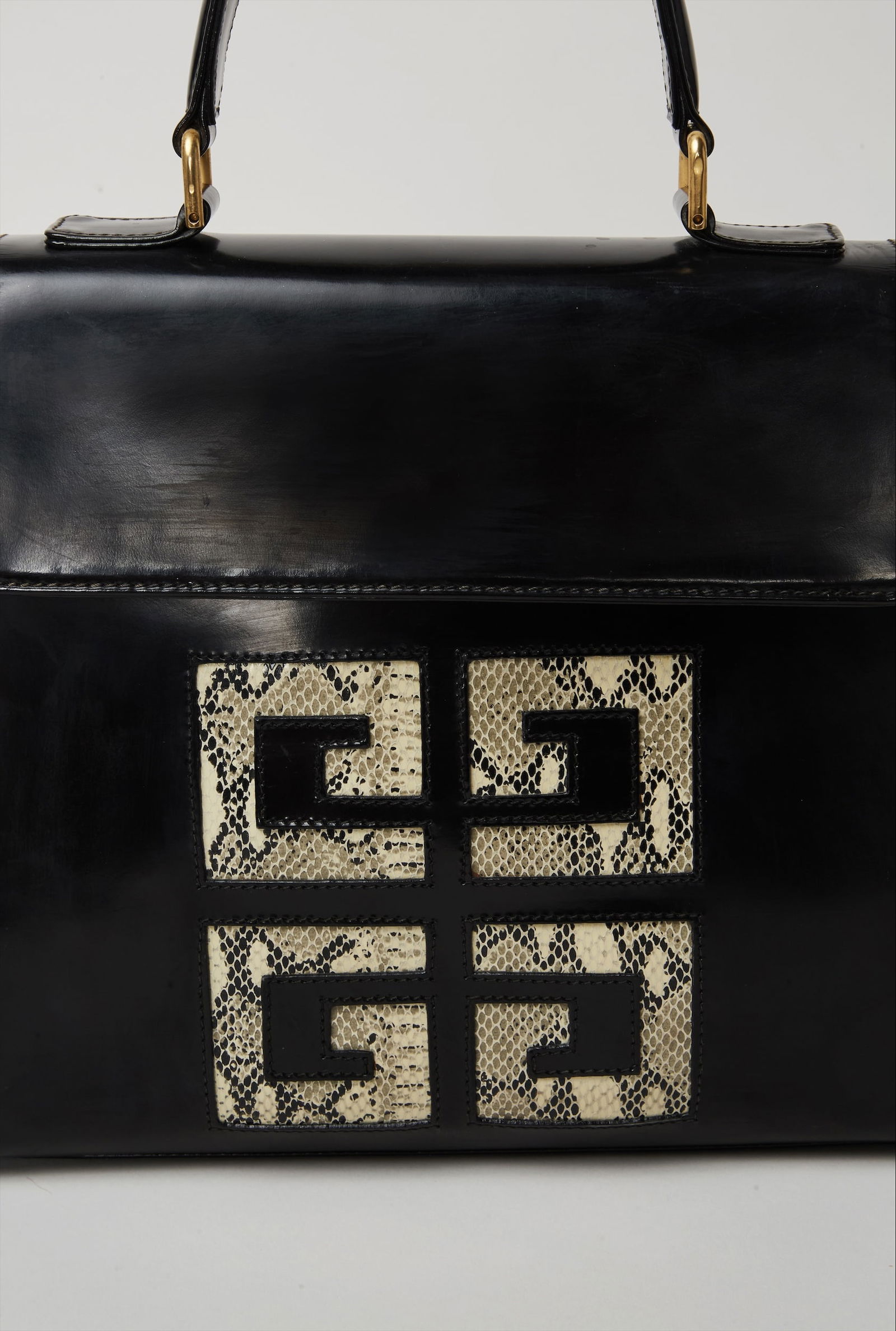 Givenchy | Alexander McQueen Mirrored Leather Sample Handbag  - 7