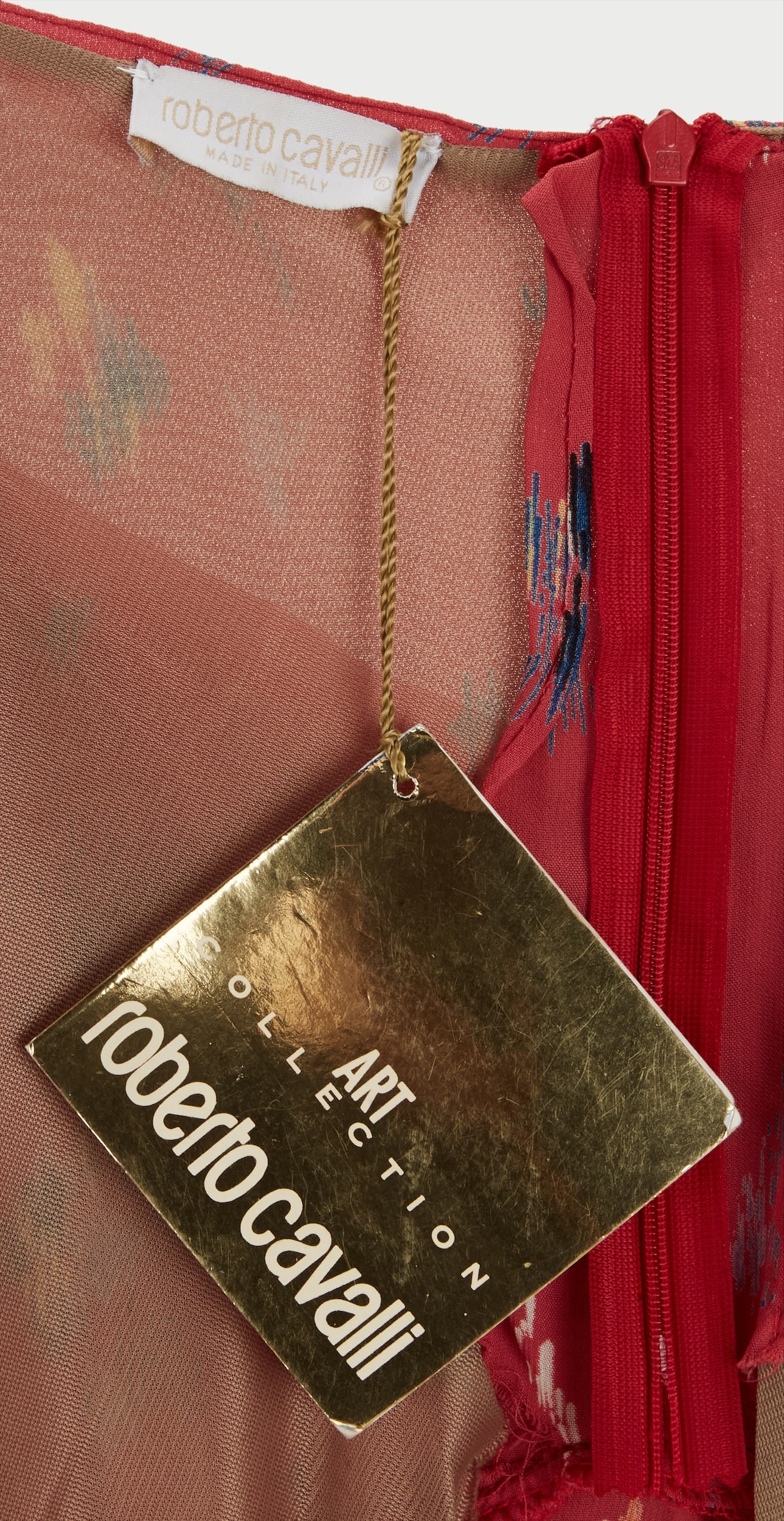 Roberto Cavalli | Ikat Patterned Evening Gown - 3