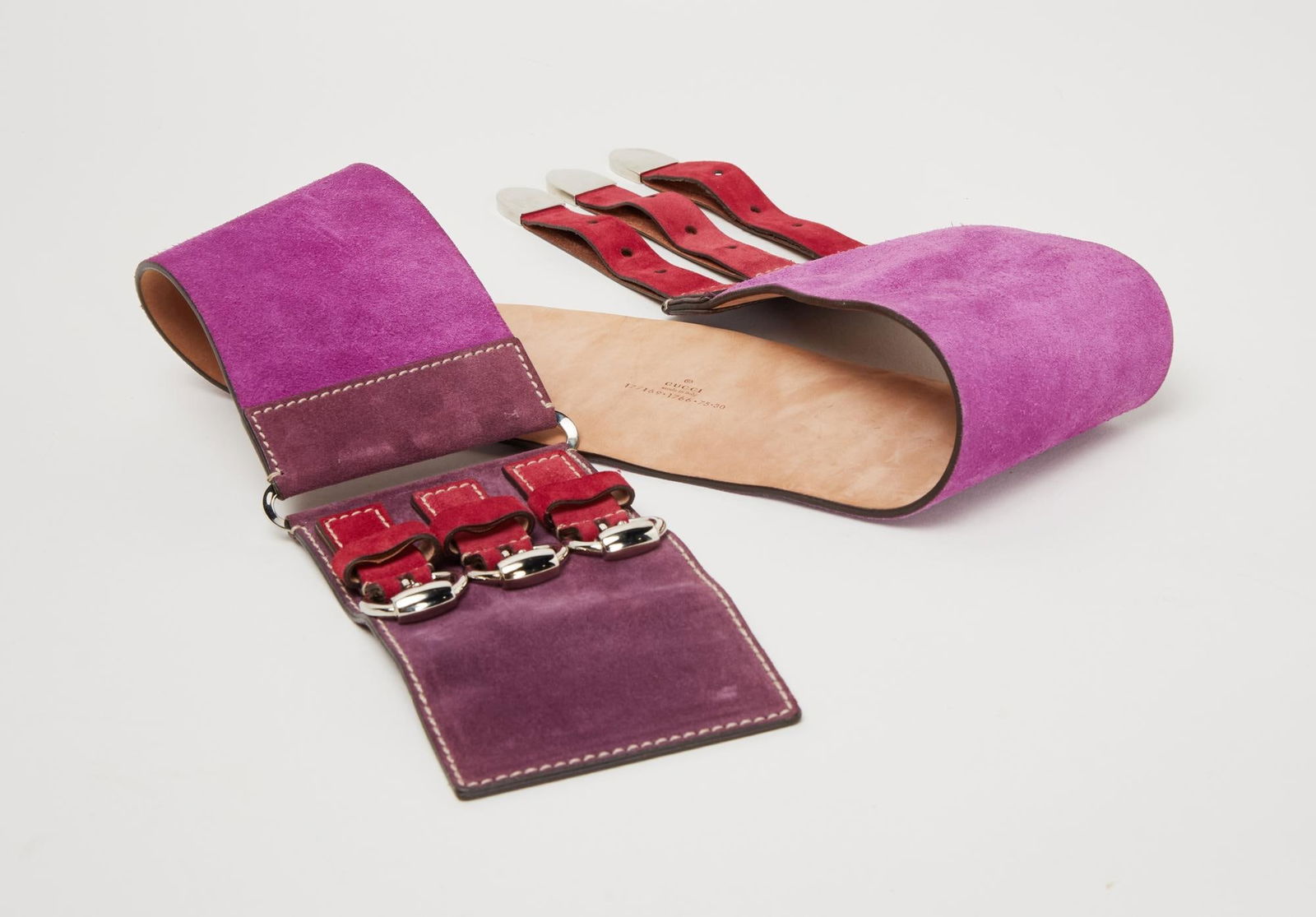 Gucci | 2007 Spring Suede Belt - 11