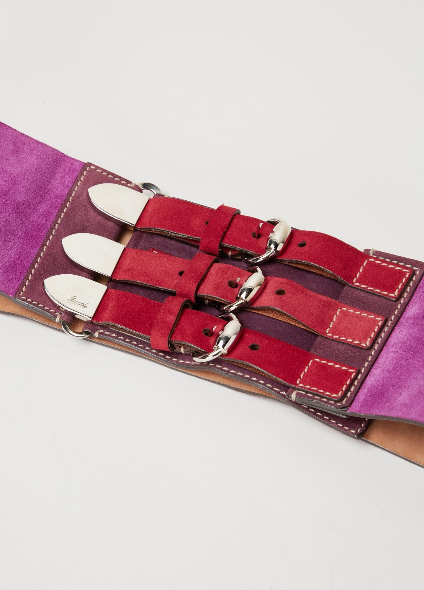 Gucci | 2007 Spring Suede Belt - 5