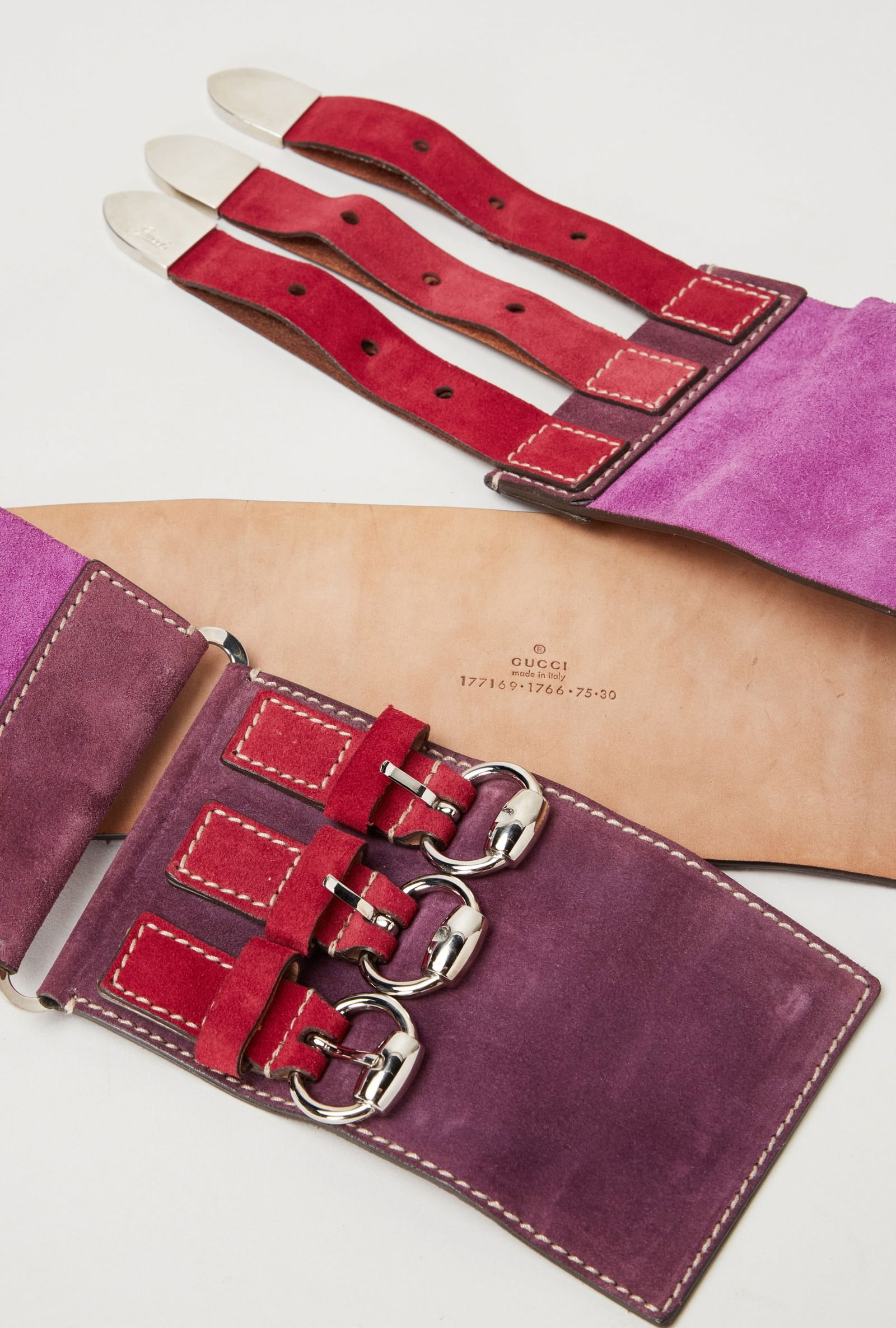 Gucci | 2007 Spring Suede Belt - 7