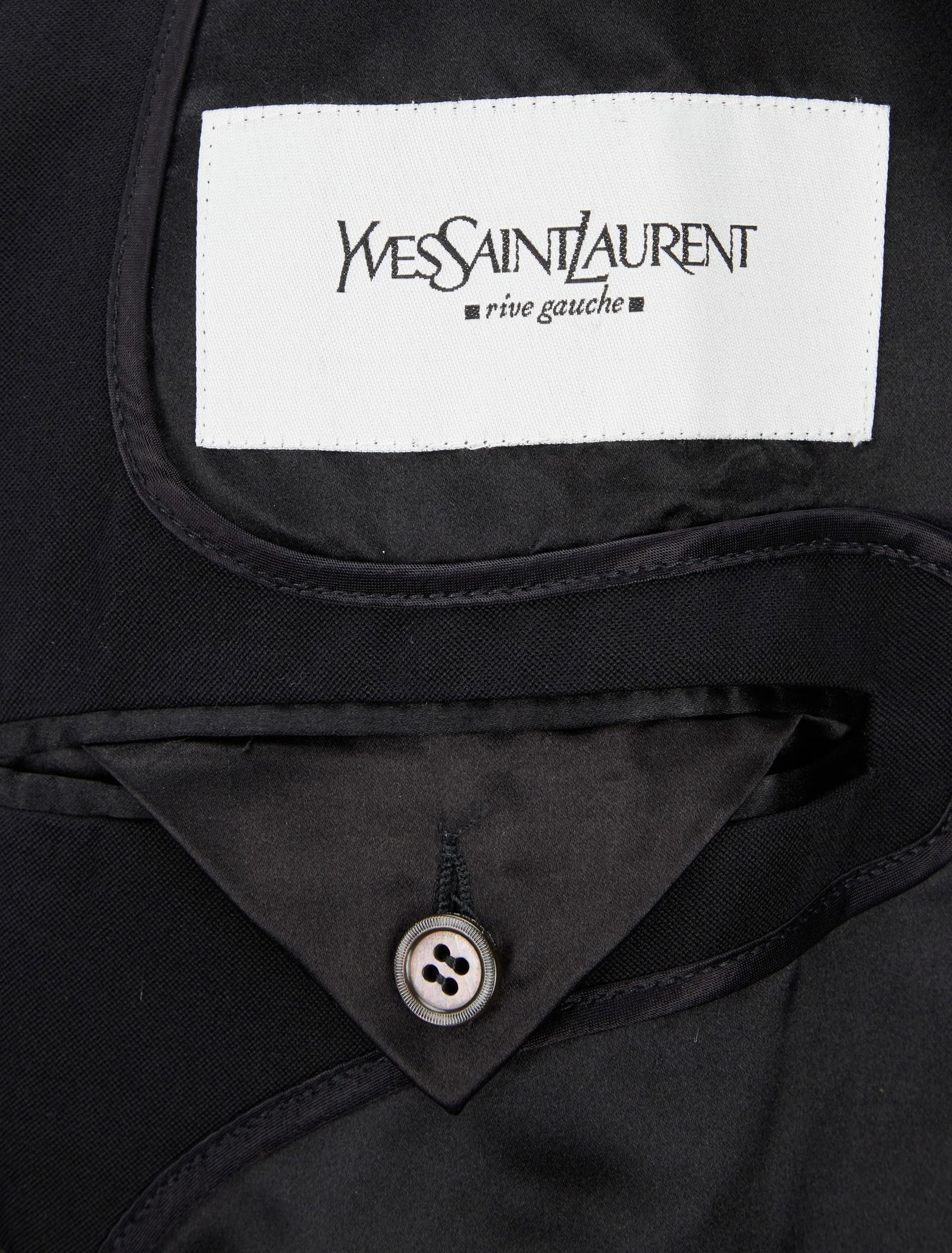 Saint Laurent | Black Wool Coat - 3