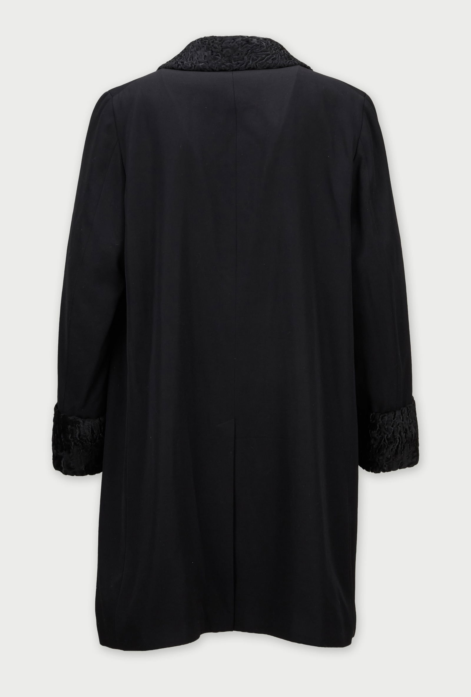 Saint Laurent | Black Wool Coat - 5