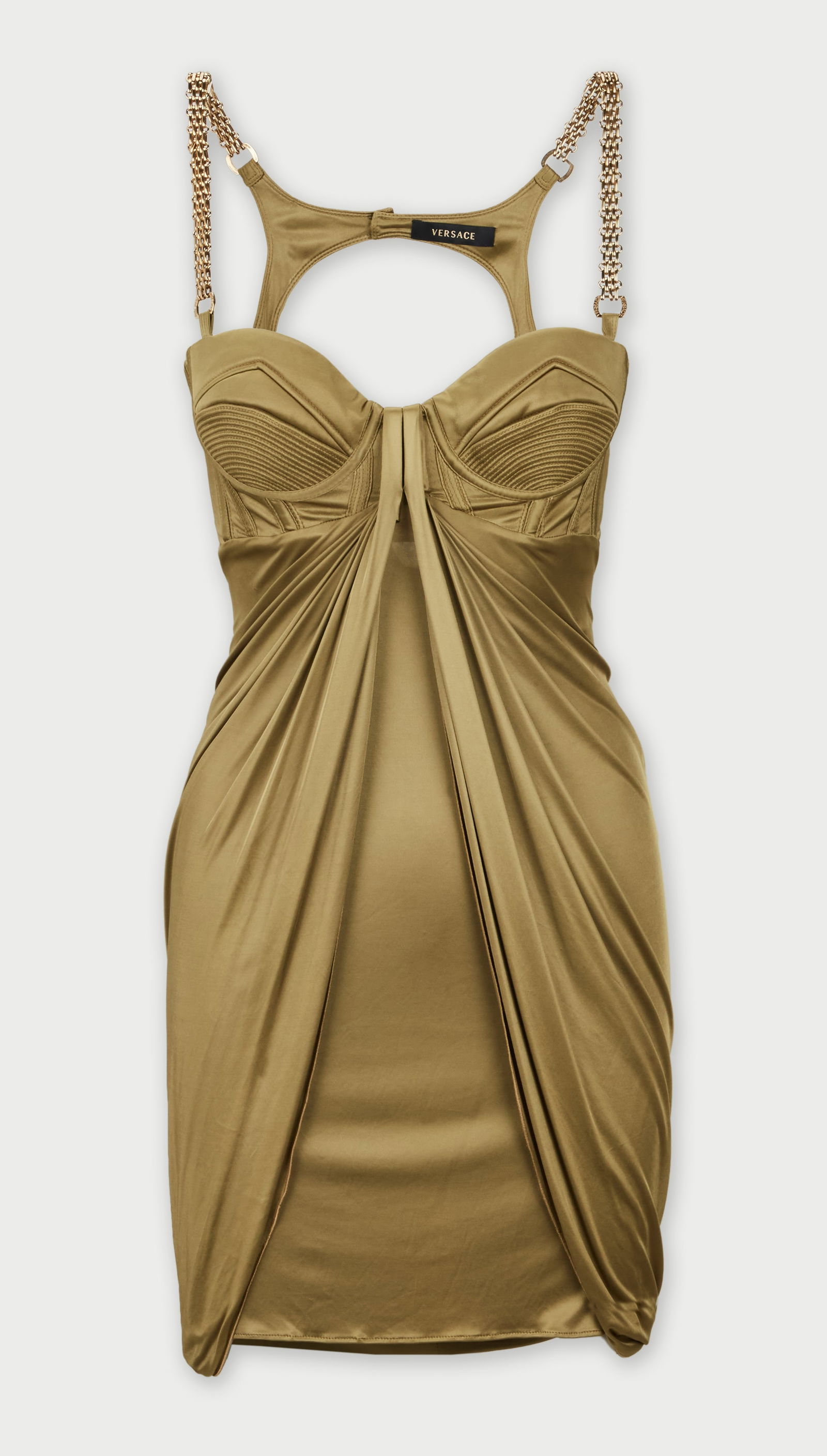 Versace | Metallic Evening Dress (1 of 5)