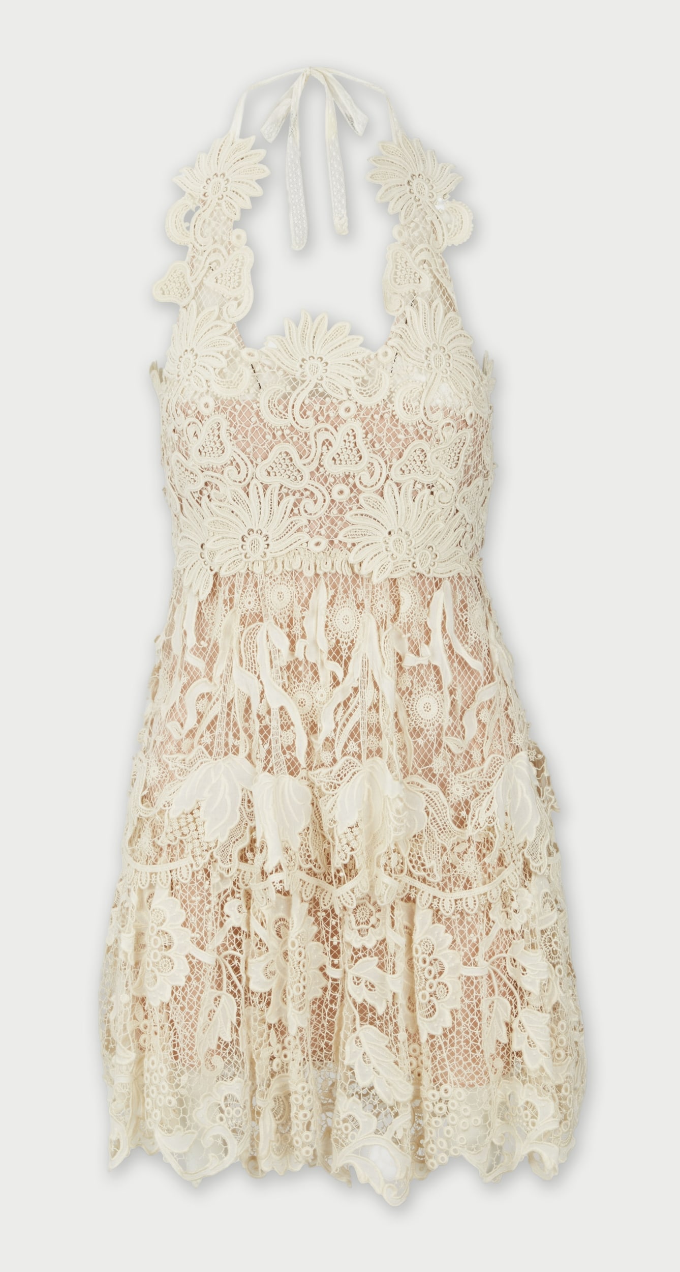 Christian Dior | 2018 Battenberg Lace Tiered Dress (1 of 4)