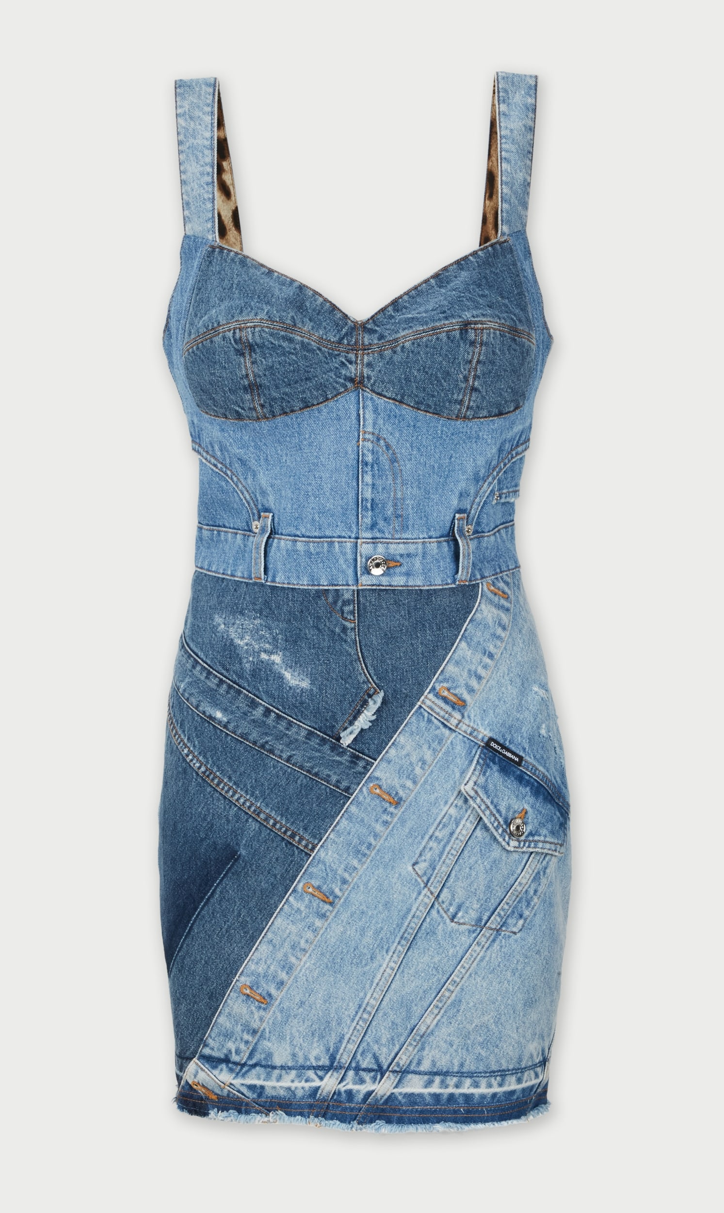 Dolce and Gabbana | Denim Mini Dress (1 of 5)