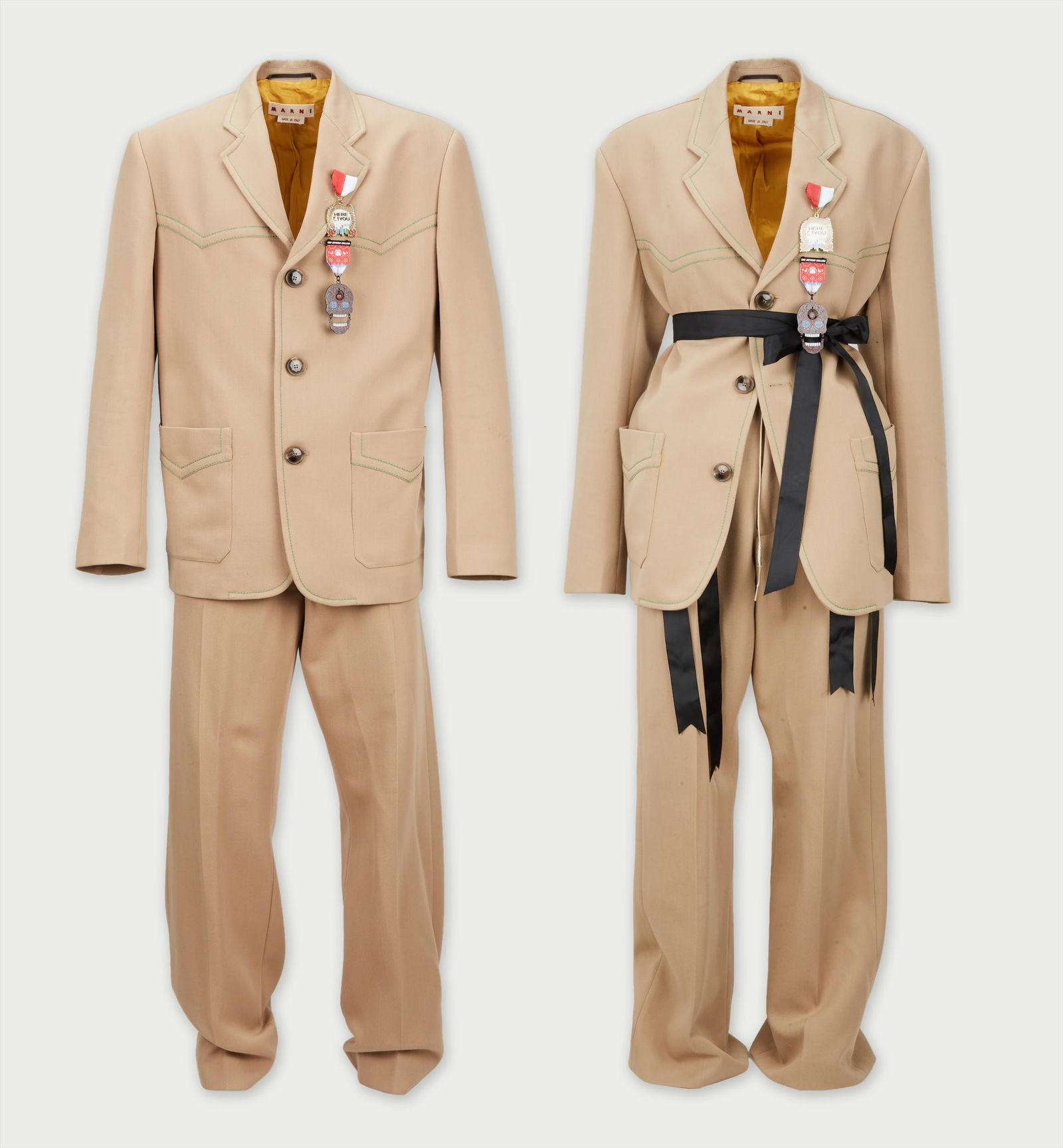 Marni | Beige Two-Piece Suit (1 of 11)