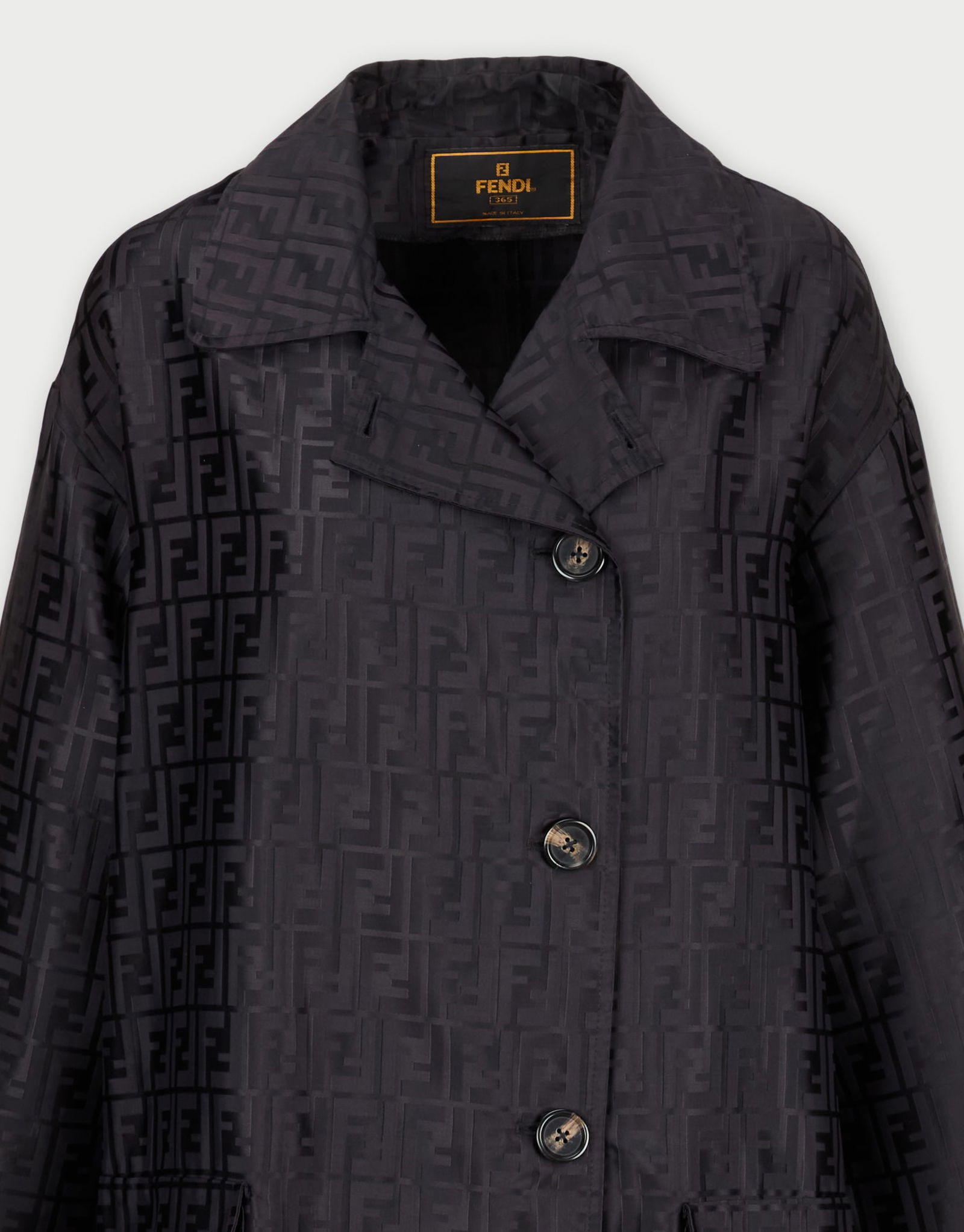 Fendi | Oversize Zucca Monogram Jacket - 2