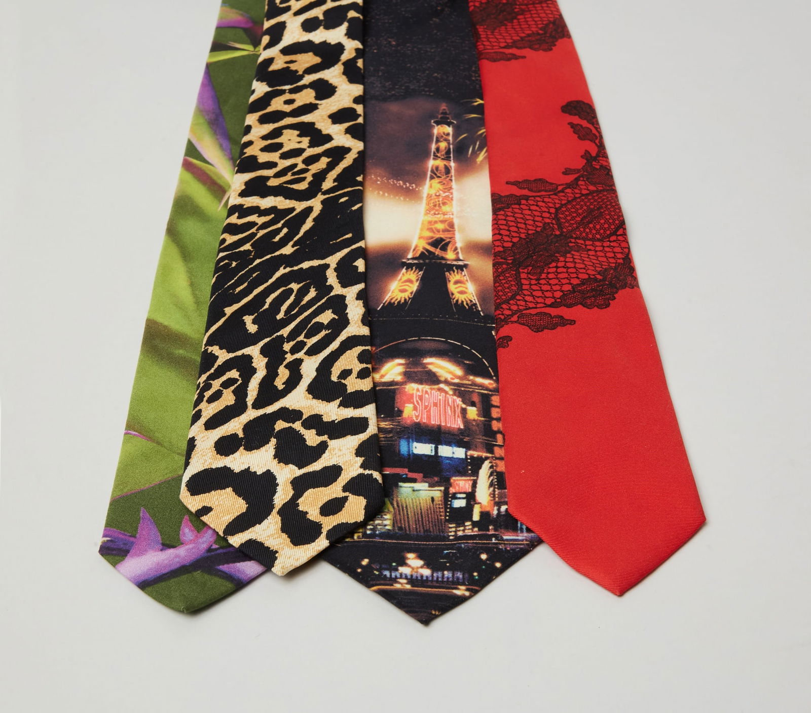 Designer Ties | Four Designer Patterned Neck Ties  - 3