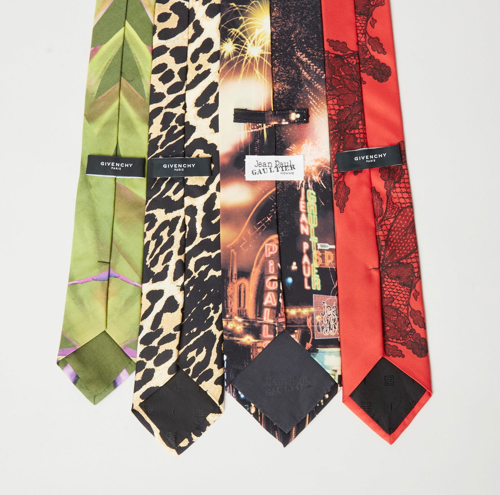 Designer Ties | Four Designer Patterned Neck Ties  - 4