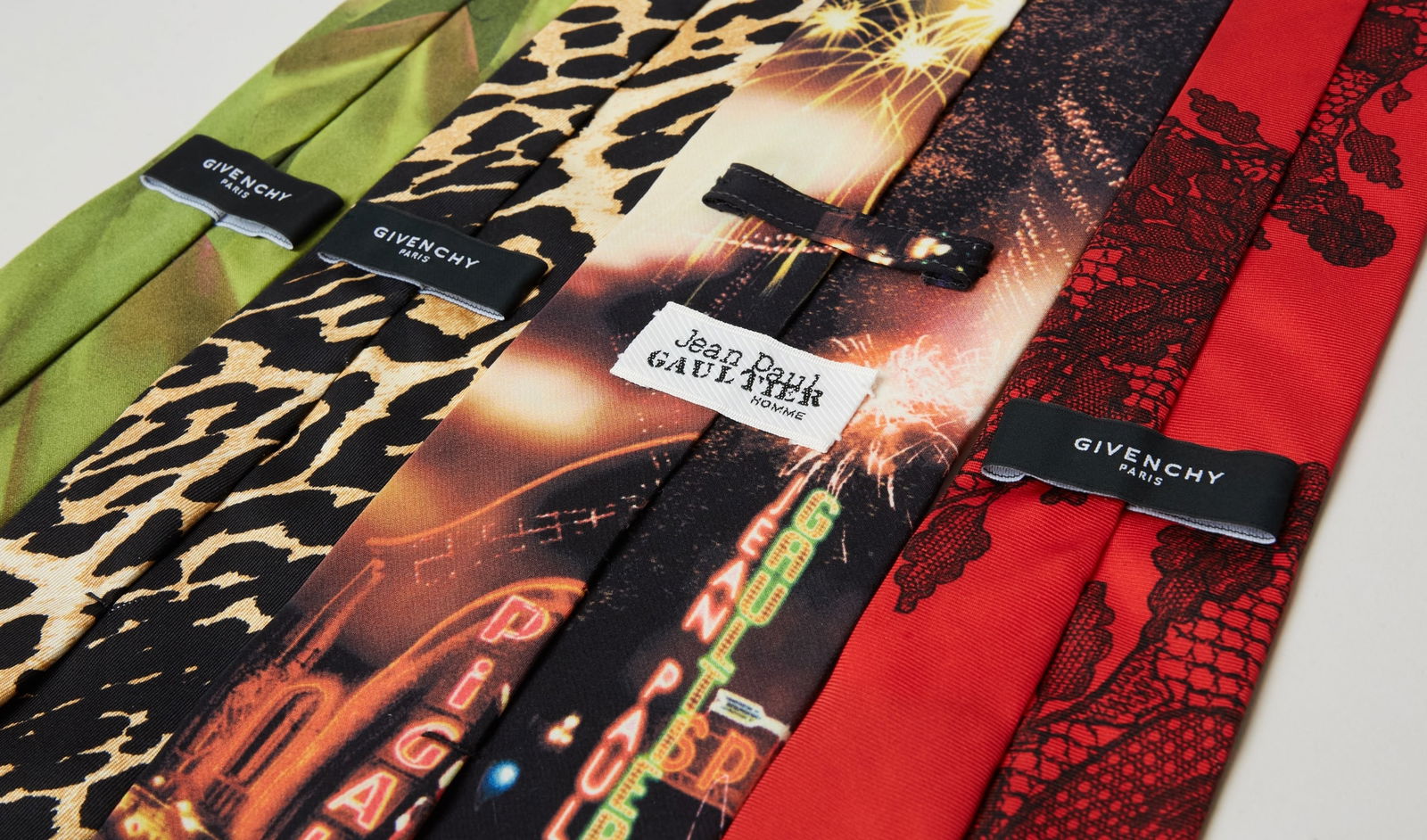 Designer Ties | Four Designer Patterned Neck Ties  - 5