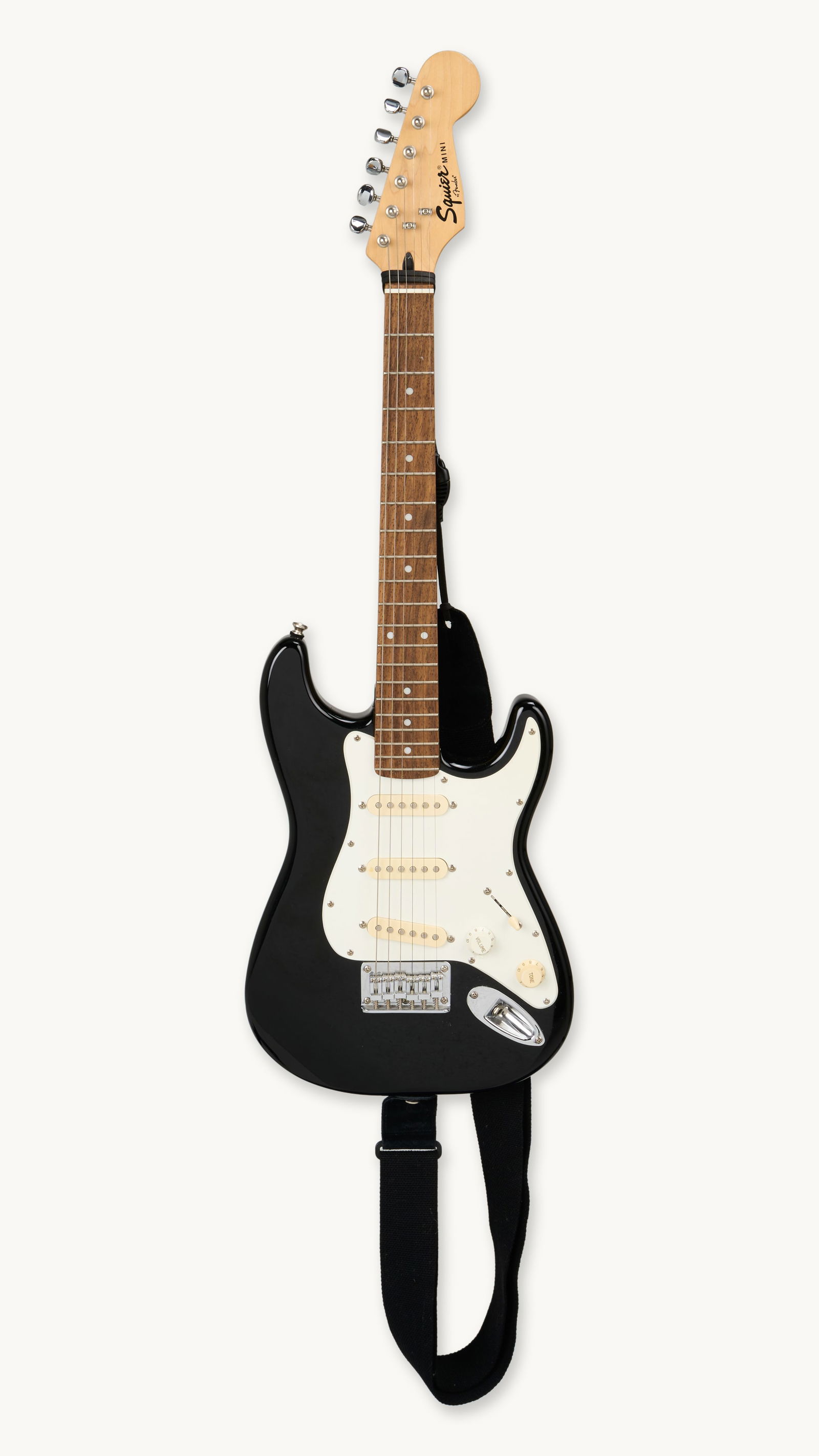 Gwyneth Paltrow | Squier Mini Strat Electric Guitar Black (1 of 9)