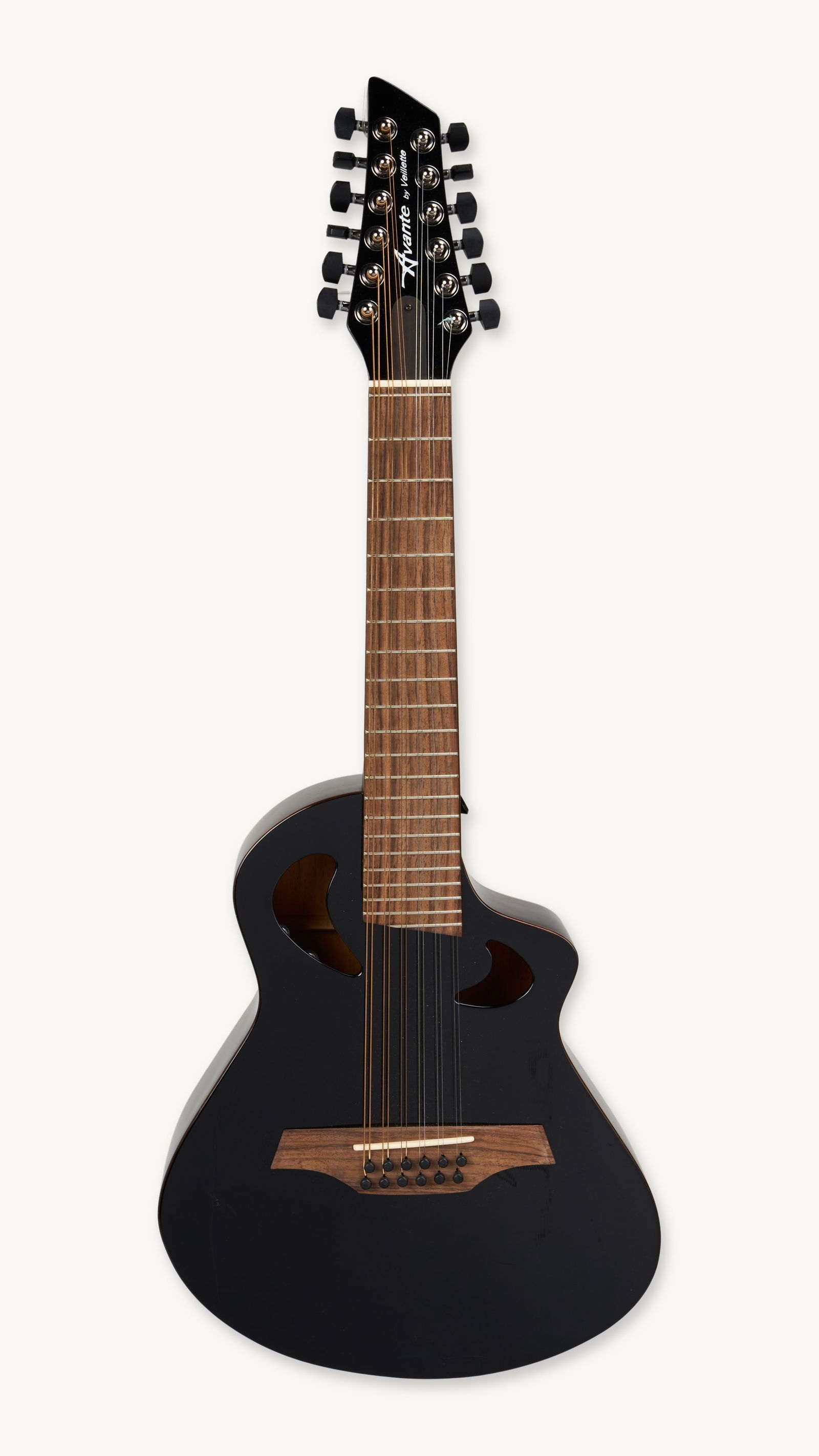 Gwyneth Paltrow | Avante by Villette Elan 12 String Acoustic Guitar Black (1 of 8)