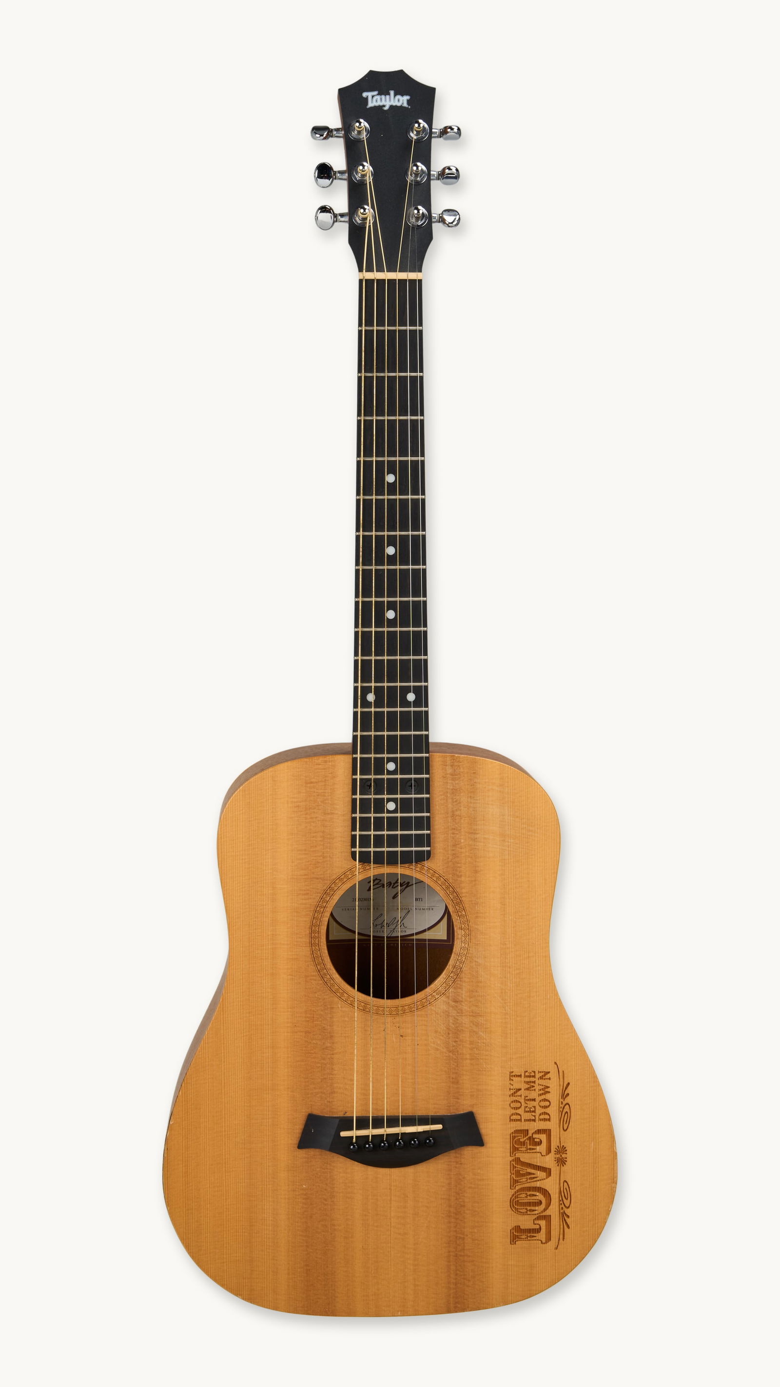 Gwyneth Paltrow | Country Strong Taylor Baby BT1 Acoustic Guitar Played by Gwyneth During Production (1 of 10)