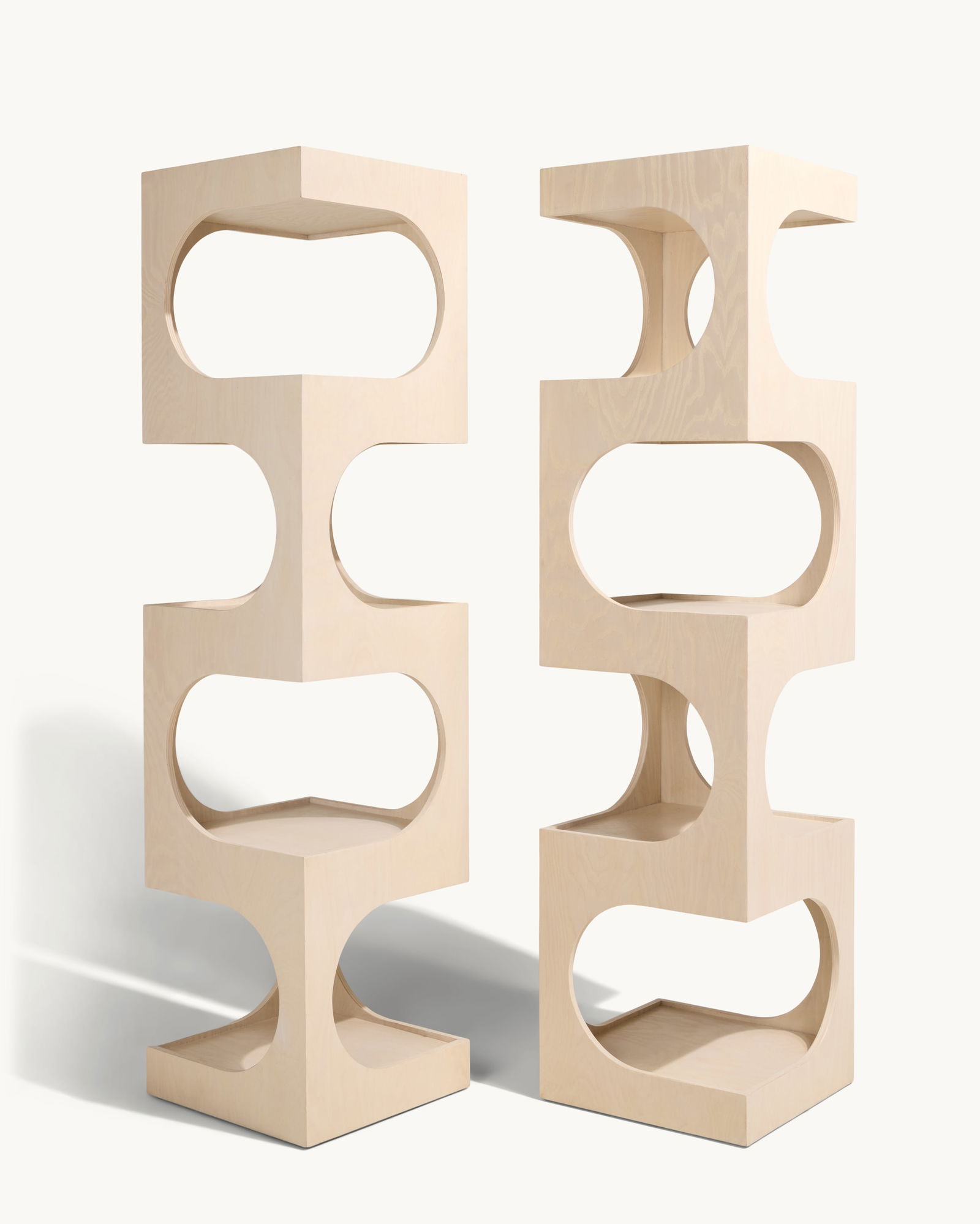 Gwyneth Paltrow | Pair of Edward Wormley Style Sculptural Etagere Shelves (1 of 1)