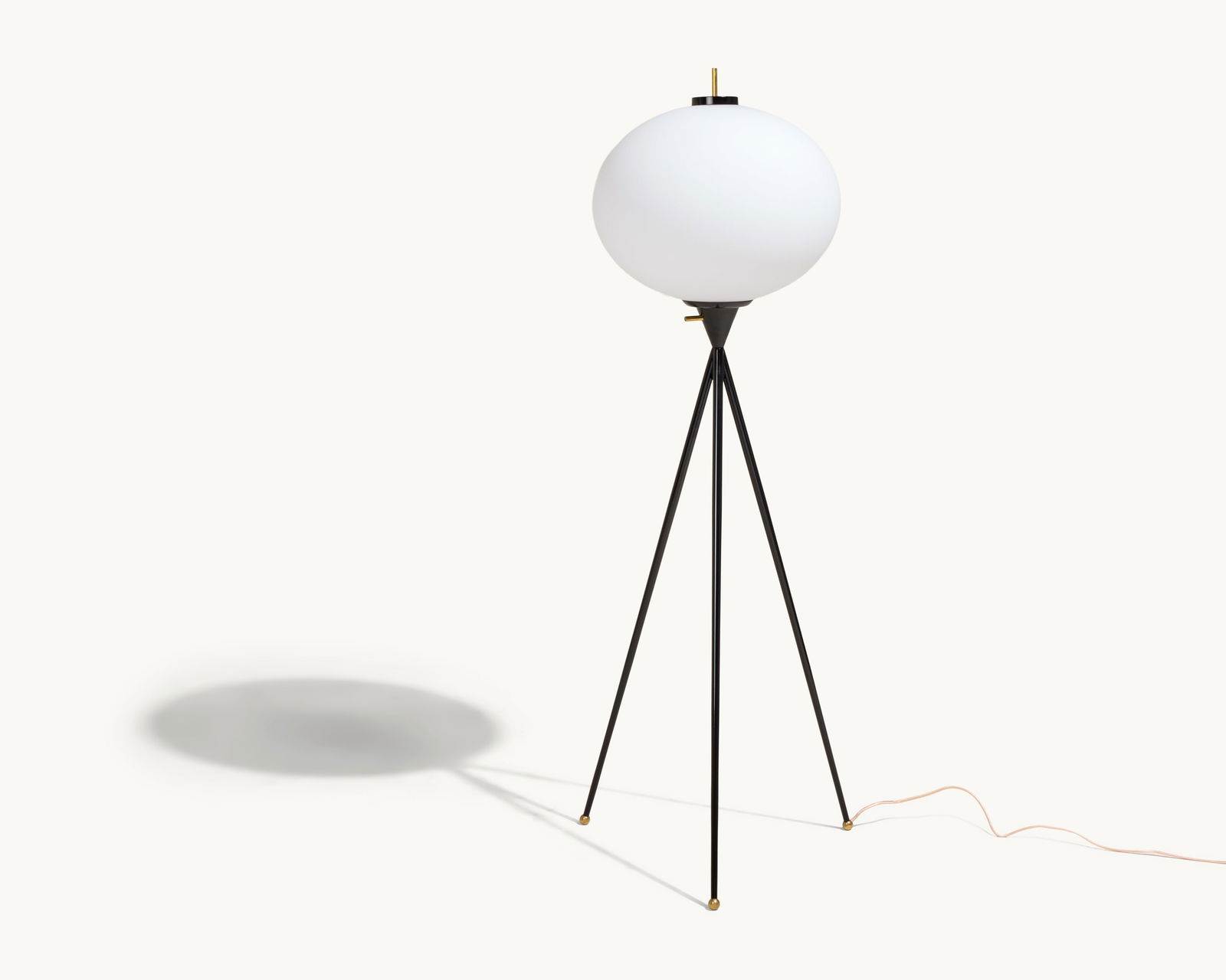 Gwyneth Paltrow | CB2 X goop Montaigne Black Tripod Floor Lamp (1 of 1)