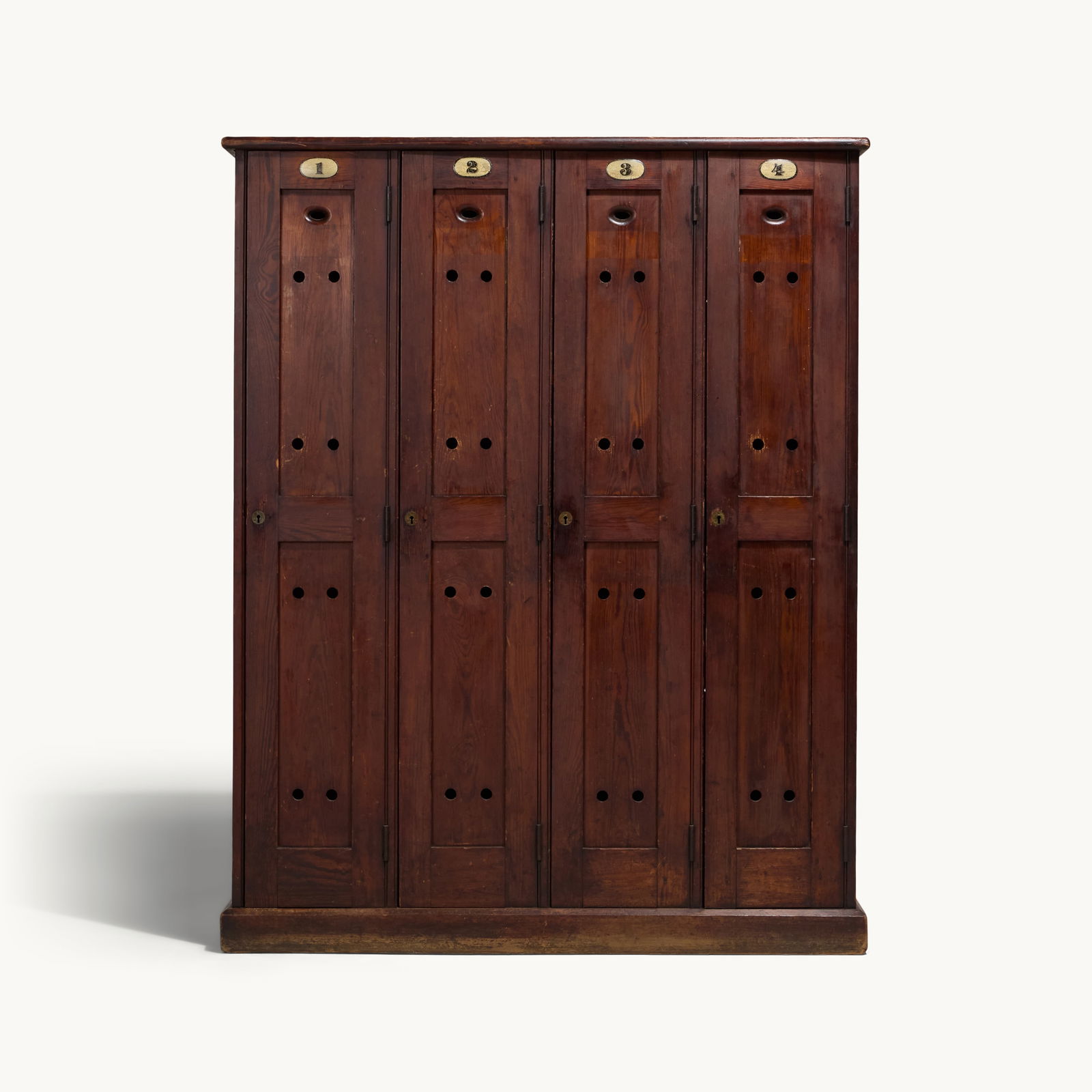 Gwyneth Paltrow | Vintage Wood Four Door Golf Locker (1 of 1)