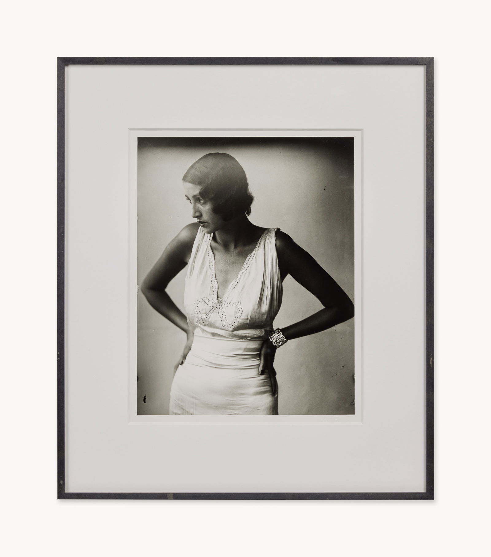 Gwyneth Paltrow | Jacques Henri Lartigue Renee September 1930 Estate Print: Jacques Henri Lartigue (French, 1894-1986) estate print titled "Renee, September 1930," with the "Donation J.H. Lartigue" blind stamp lower right.Jacques-Henri Lartigue was a photographer and painter