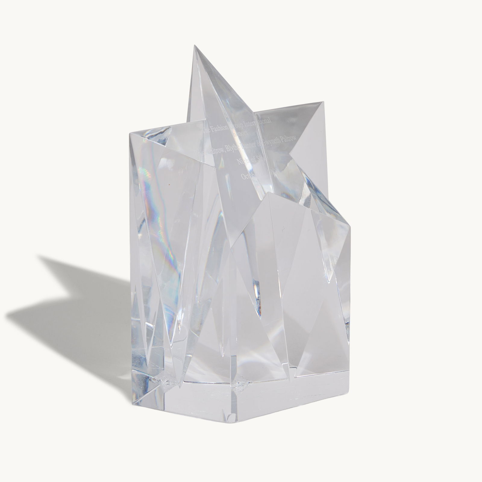 Gwyneth Paltrow | 2001 Fashion Group International “Night of Stars" Award (1 of 2)