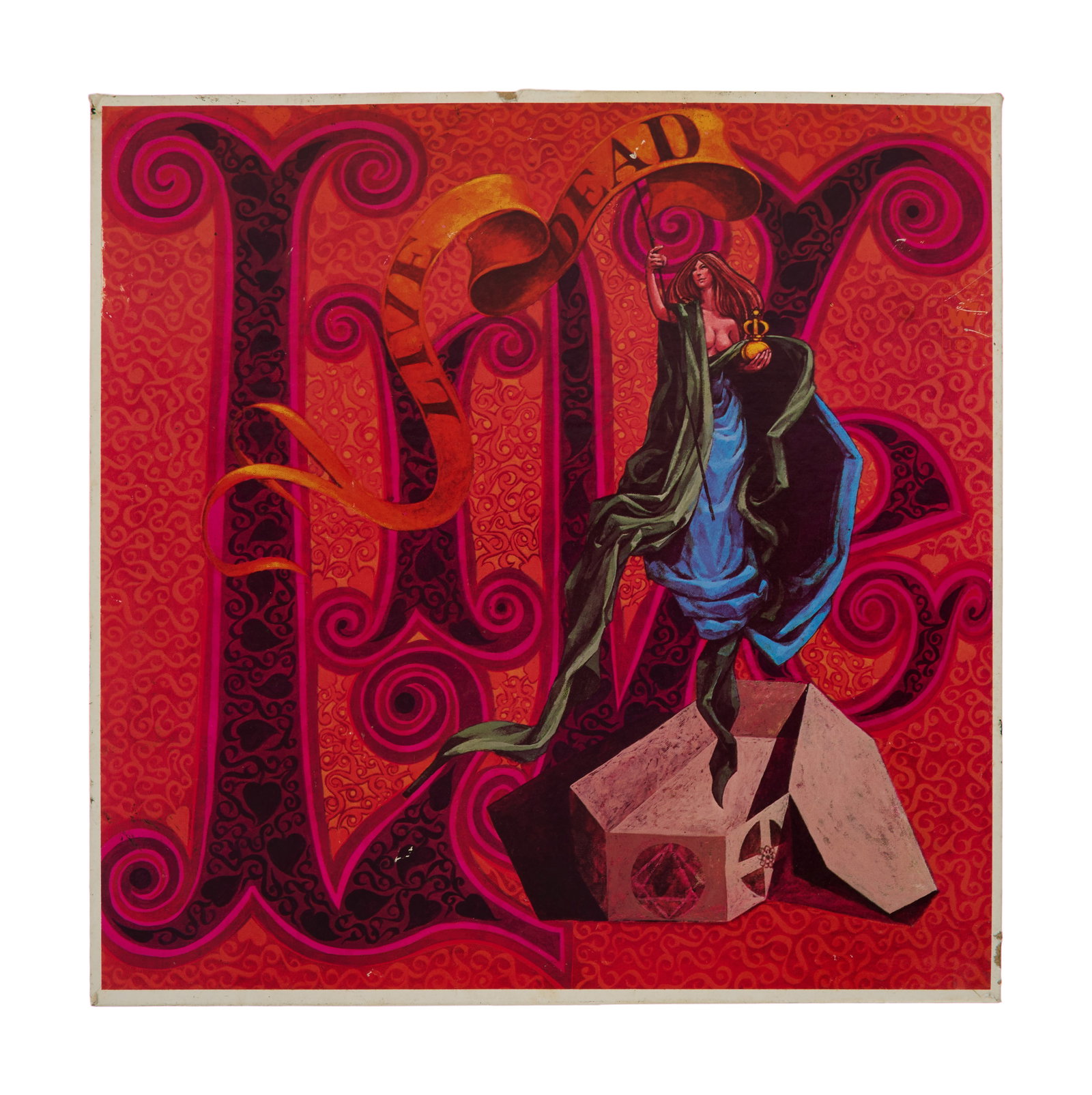 Grateful Dead | 1969 "Live/Dead" Record Store Promo Display Flat (1 of 2)