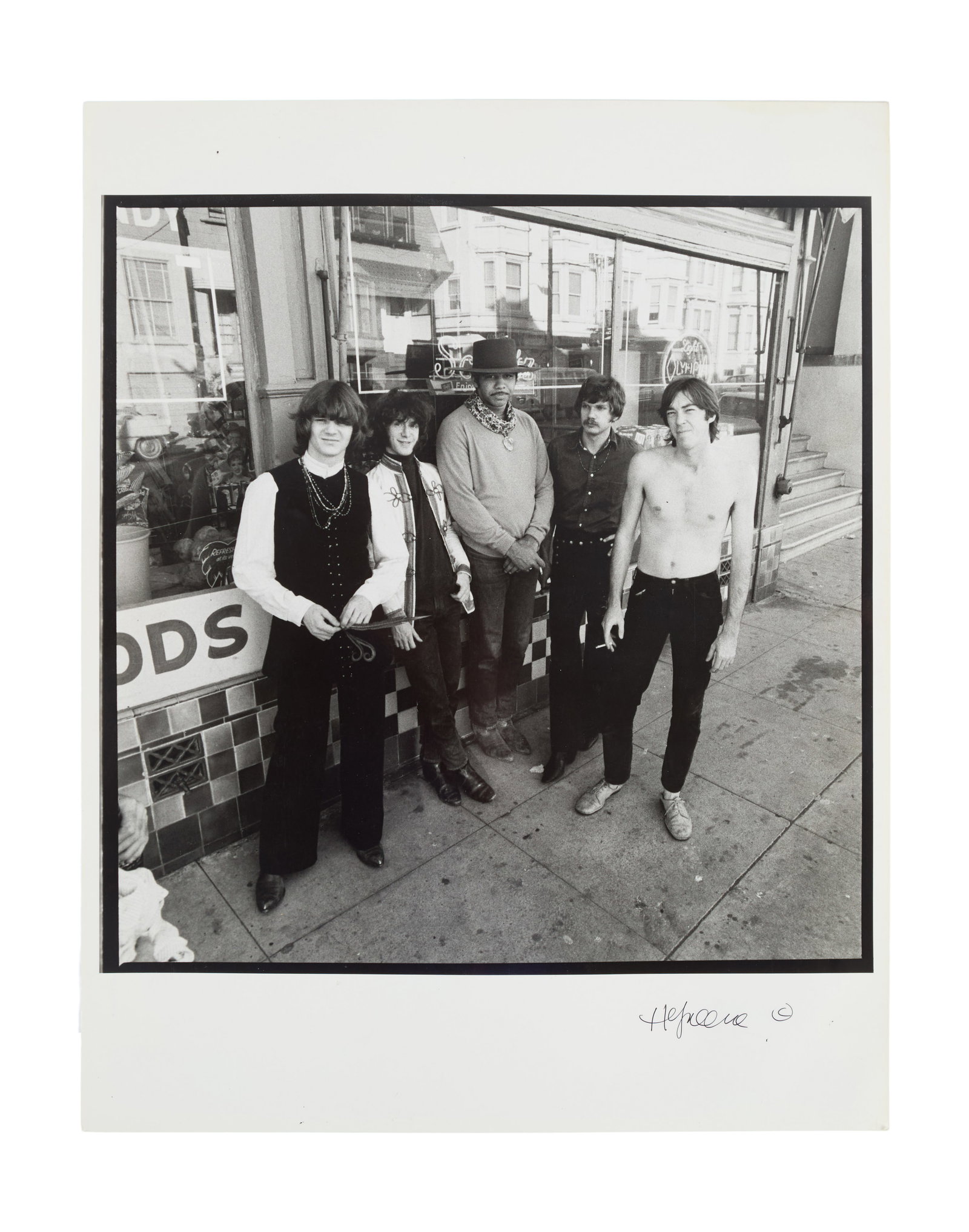Herb Greene | Signed Photo of Steve Miller Band (1 of 2)