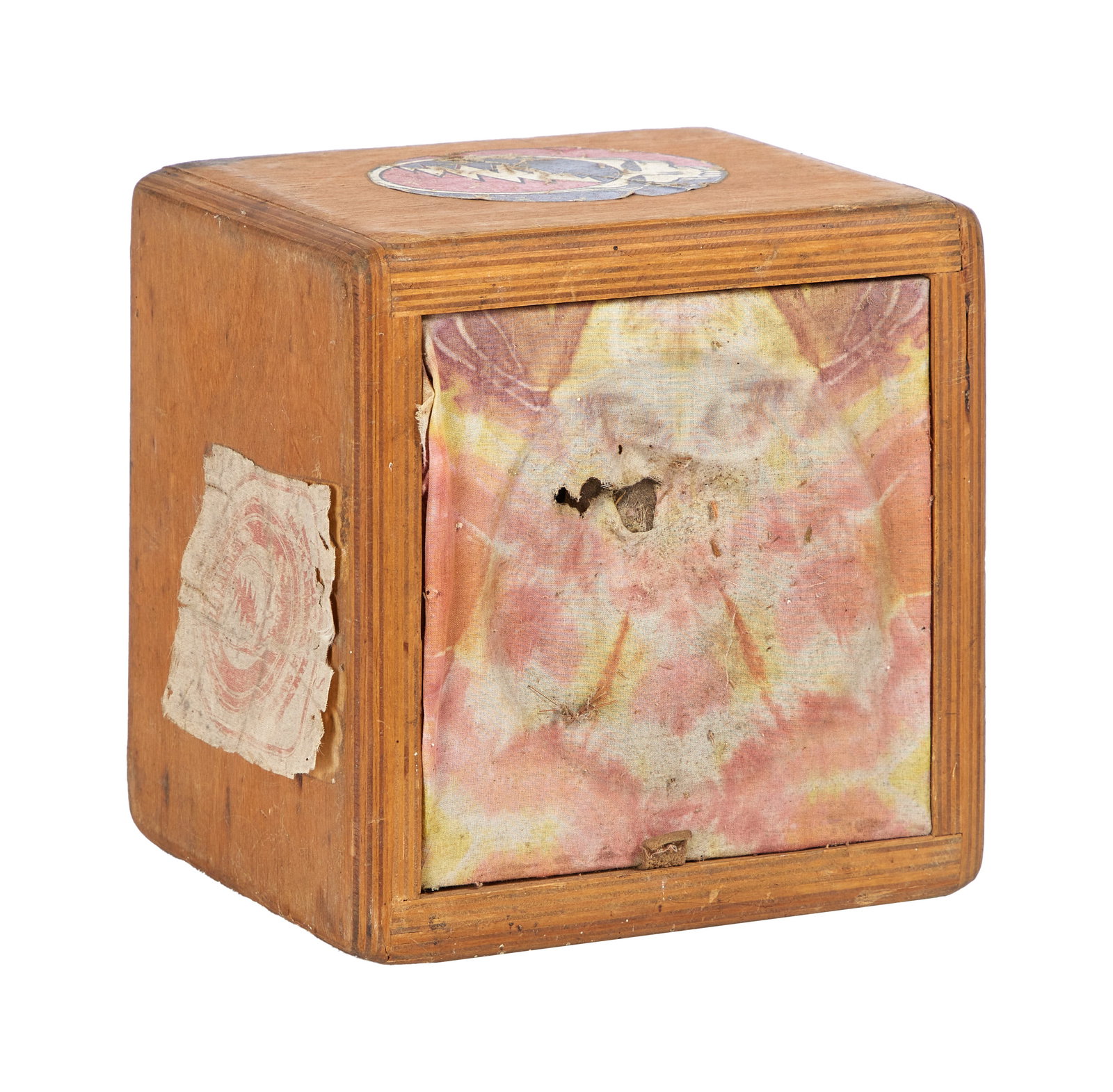 Grateful Dead | Small Plywood Speaker Enclosure with 4.5 Inch Speaker and Tie Dye Grille Cloth Made (1 of 5)