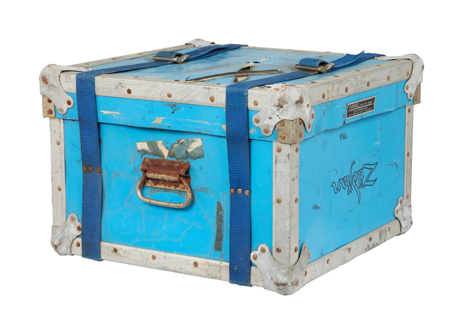 Lawrence "Ram Rod" Shurtliff | Blue Snare Drum Road Case (1 of 5)