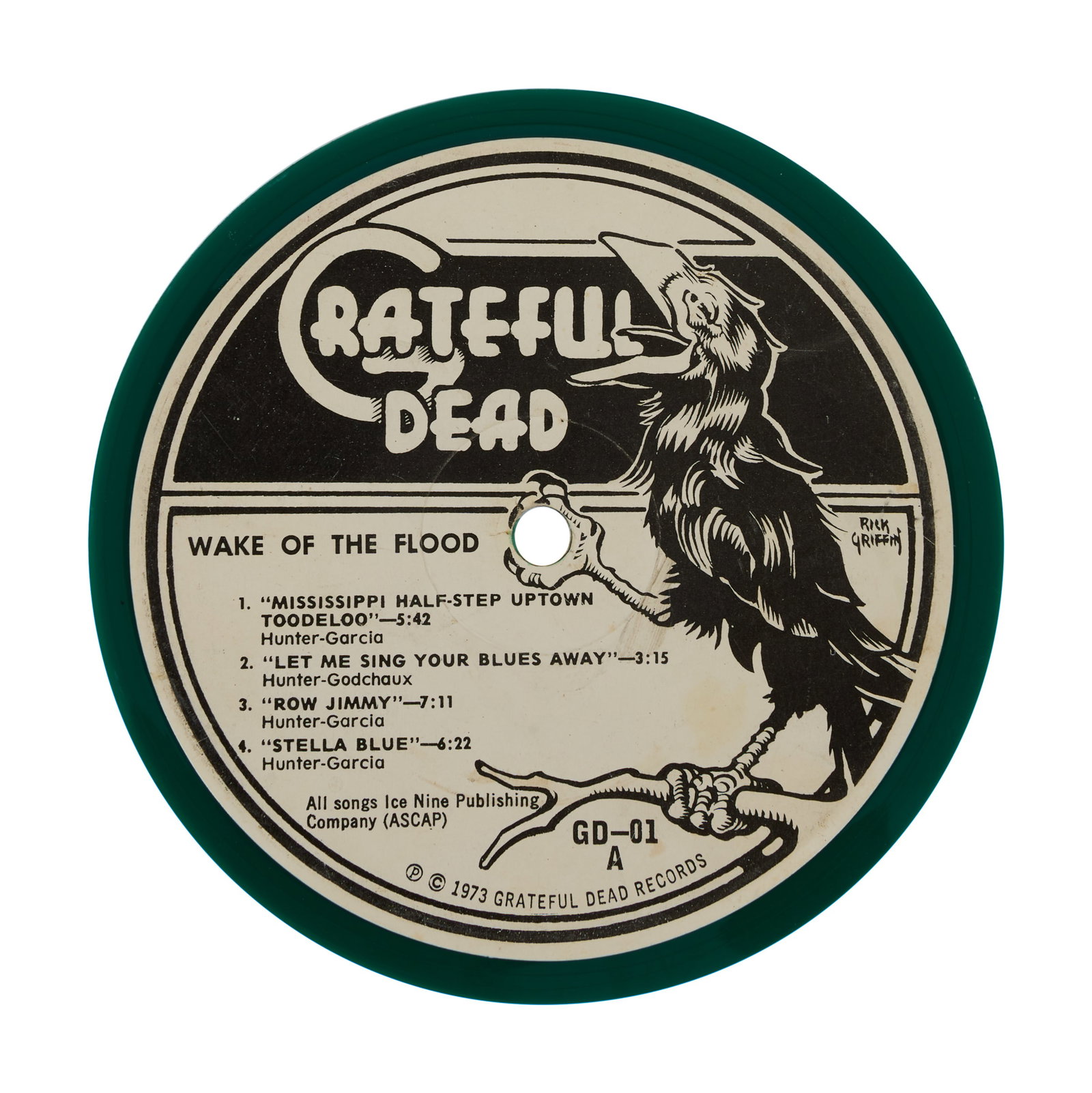 Grateful Dead | "Wake of the Flood" Record Slug (1 of 2)