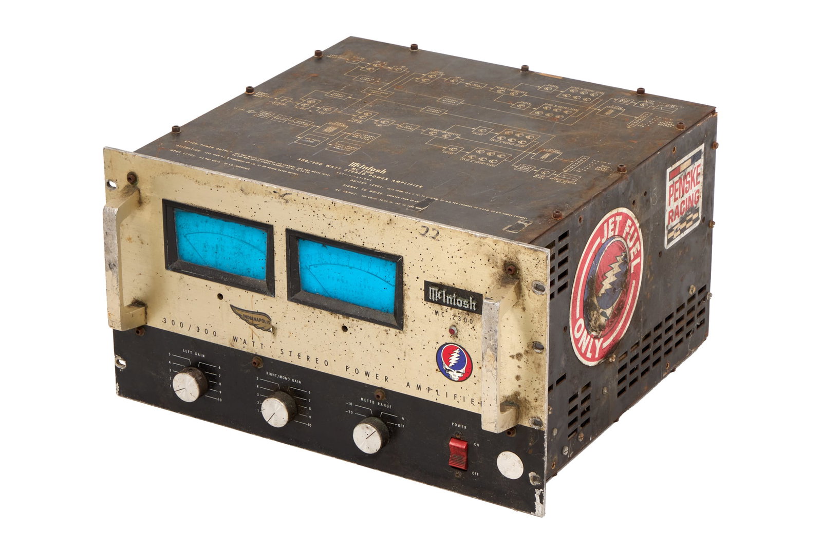 Bob Weir | Wall of Sound McIntosh MC2300 300/300 Watt Stereo Power Amplifier (1 of 3)