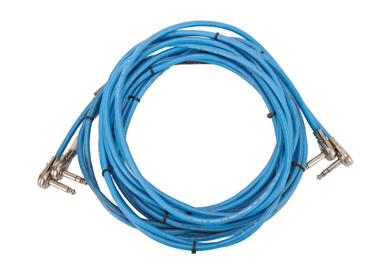 Jerry Garcia | Custom Dual Blue Cable Loom Used with Jerry?s Travis Bean Guitars (1 of 1)