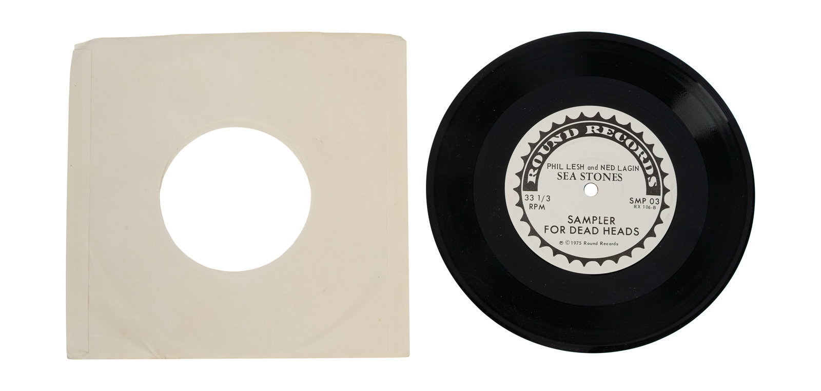 Robert Hunter / Phil Lesh and Ned Lagin | "Sampler for Dead Heads" Record Single (1 of 2)