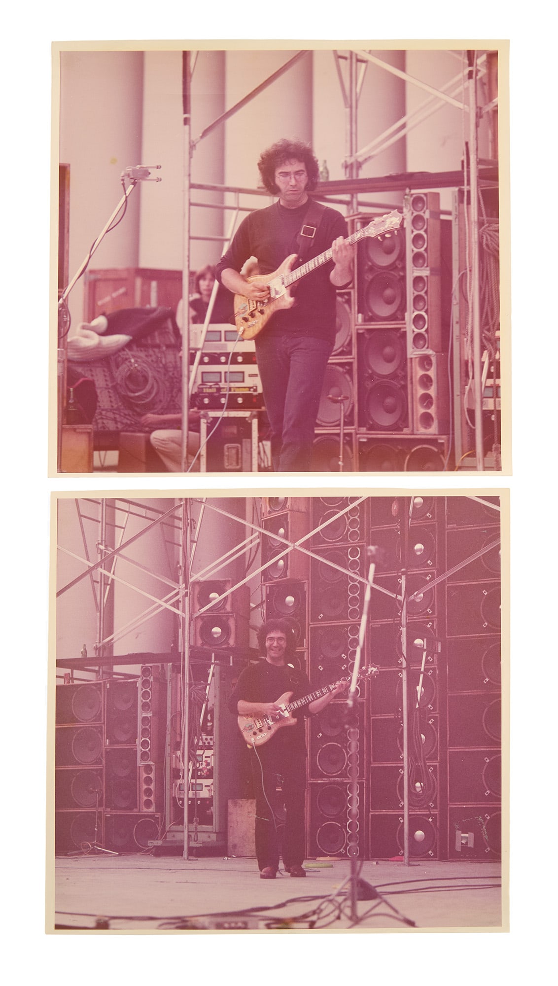 Jerry Garcia | Original 1974 Hollywood Bowl Performance Photographs (1 of 4)
