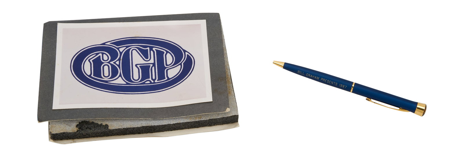 Bill Graham | Bill Graham Presents Pen Gifted to "Big Steve" Parish (1 of 5)