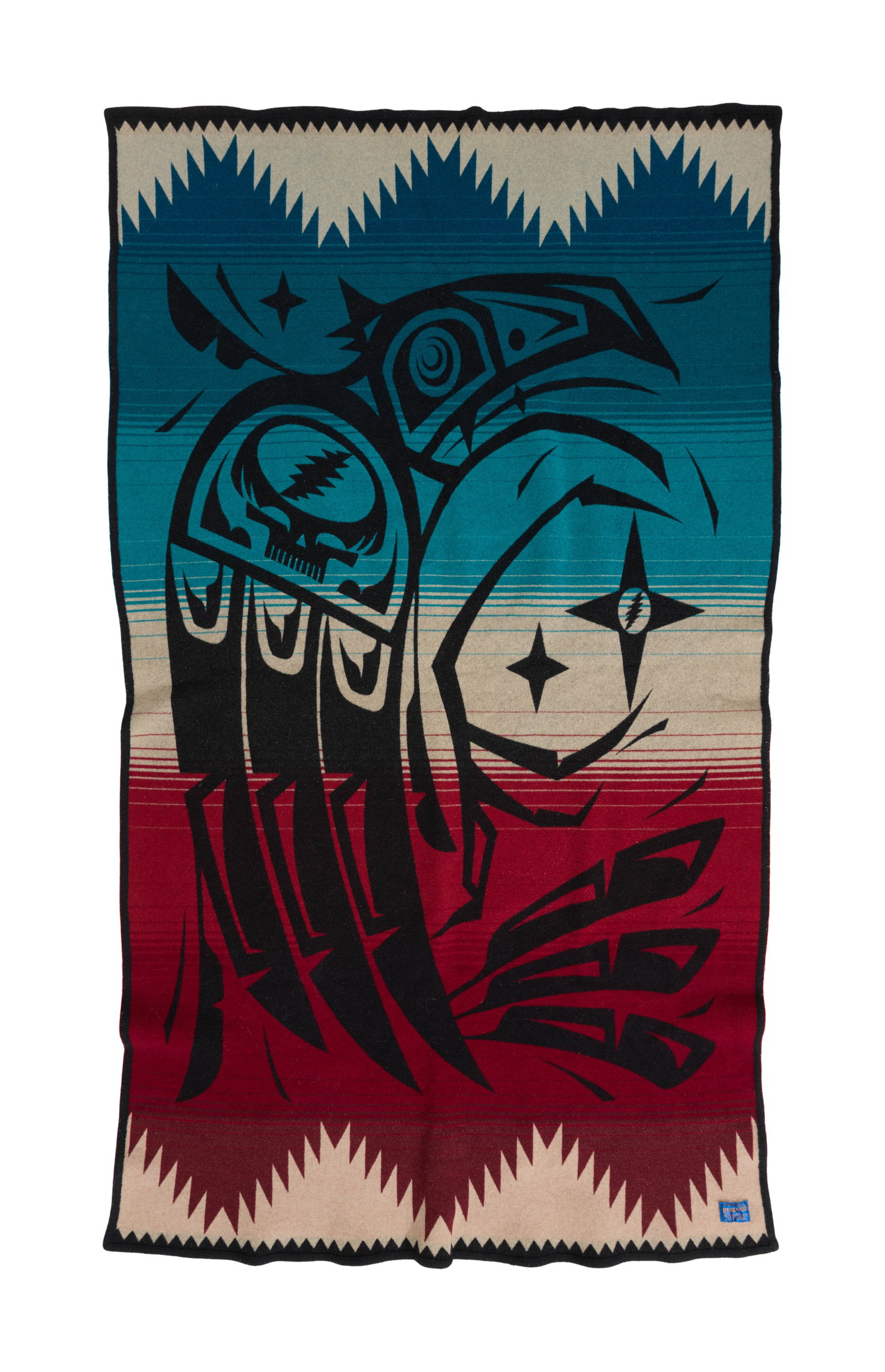 "Big Steve" Parish | Custom-Made "Steal Your Face" Pendleton Blanket (1 of 4)